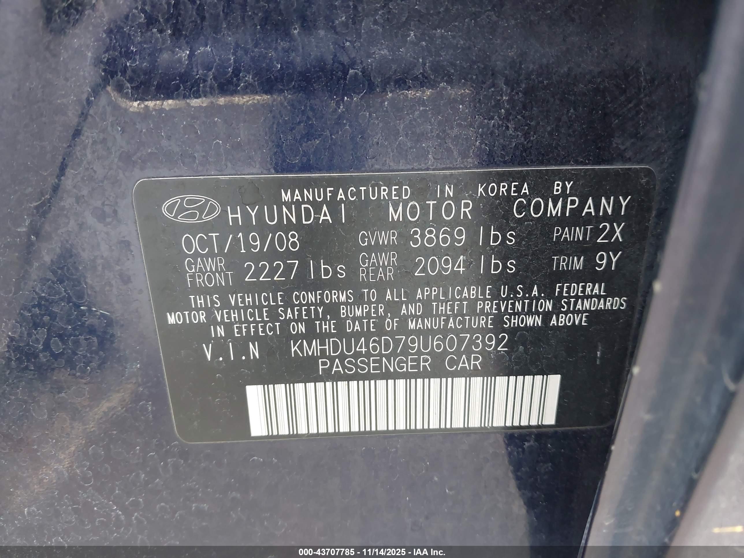 HYUNDAI ELANTRA image 9