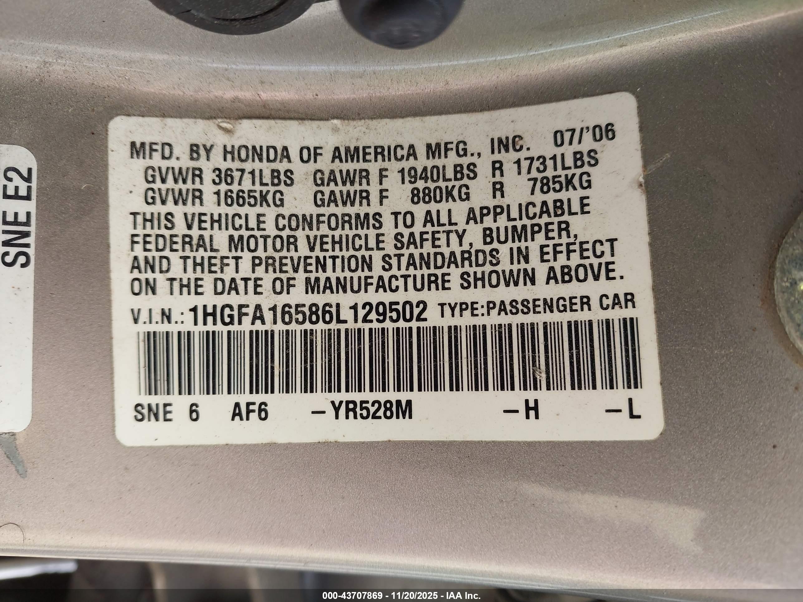 HONDA CIVIC image 9