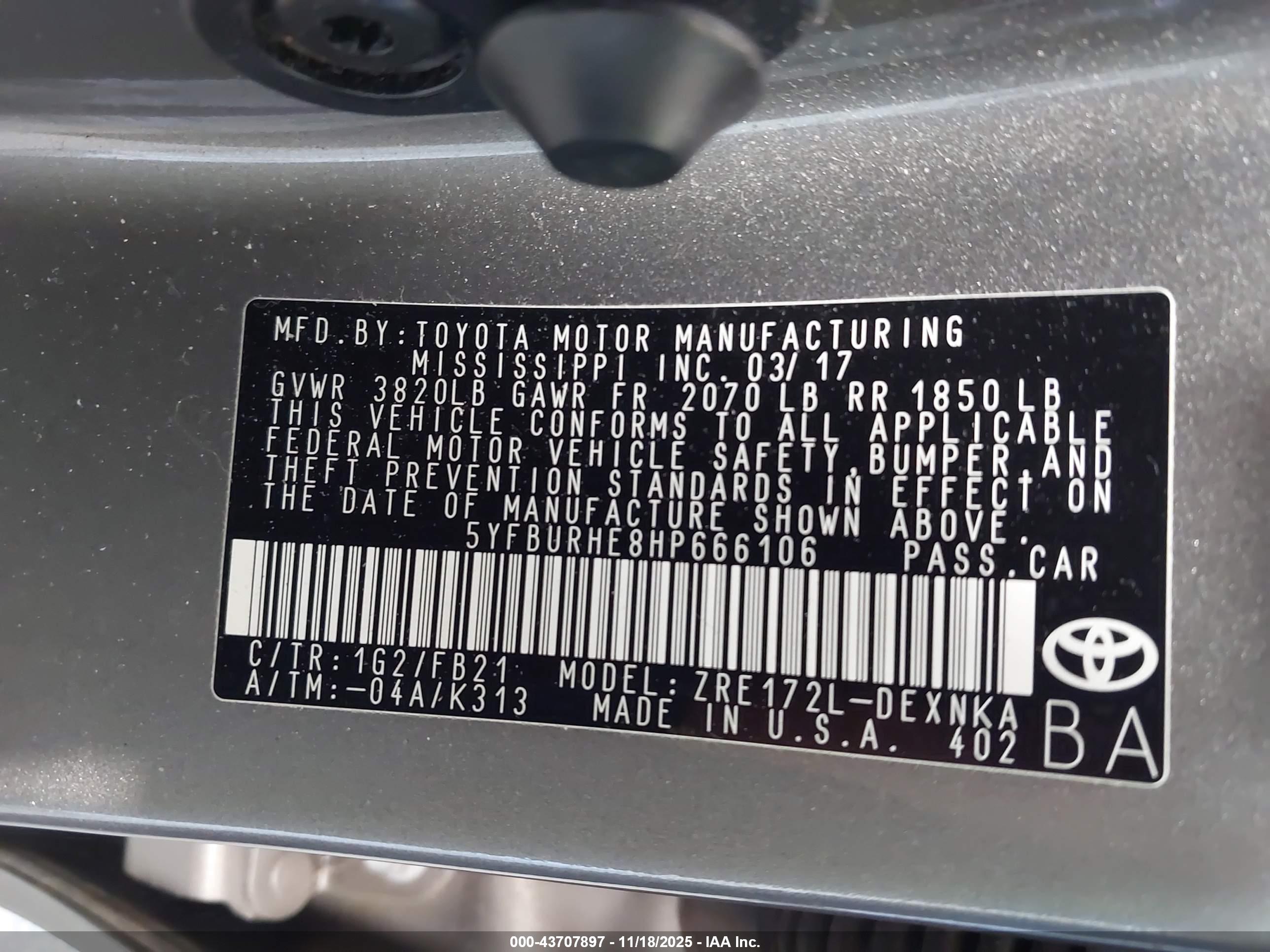 TOYOTA COROLLA image 9