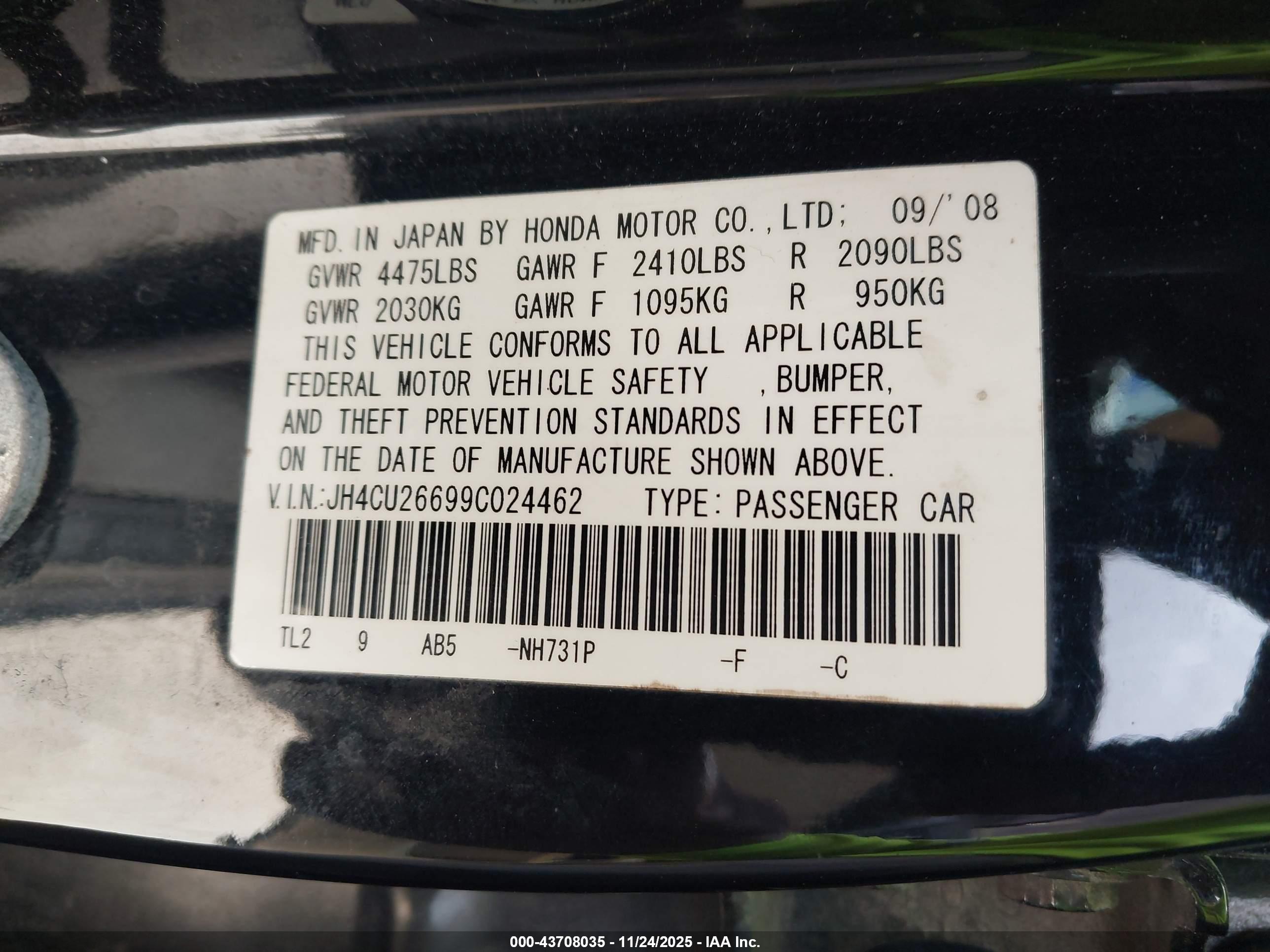 ACURA TSX image 9