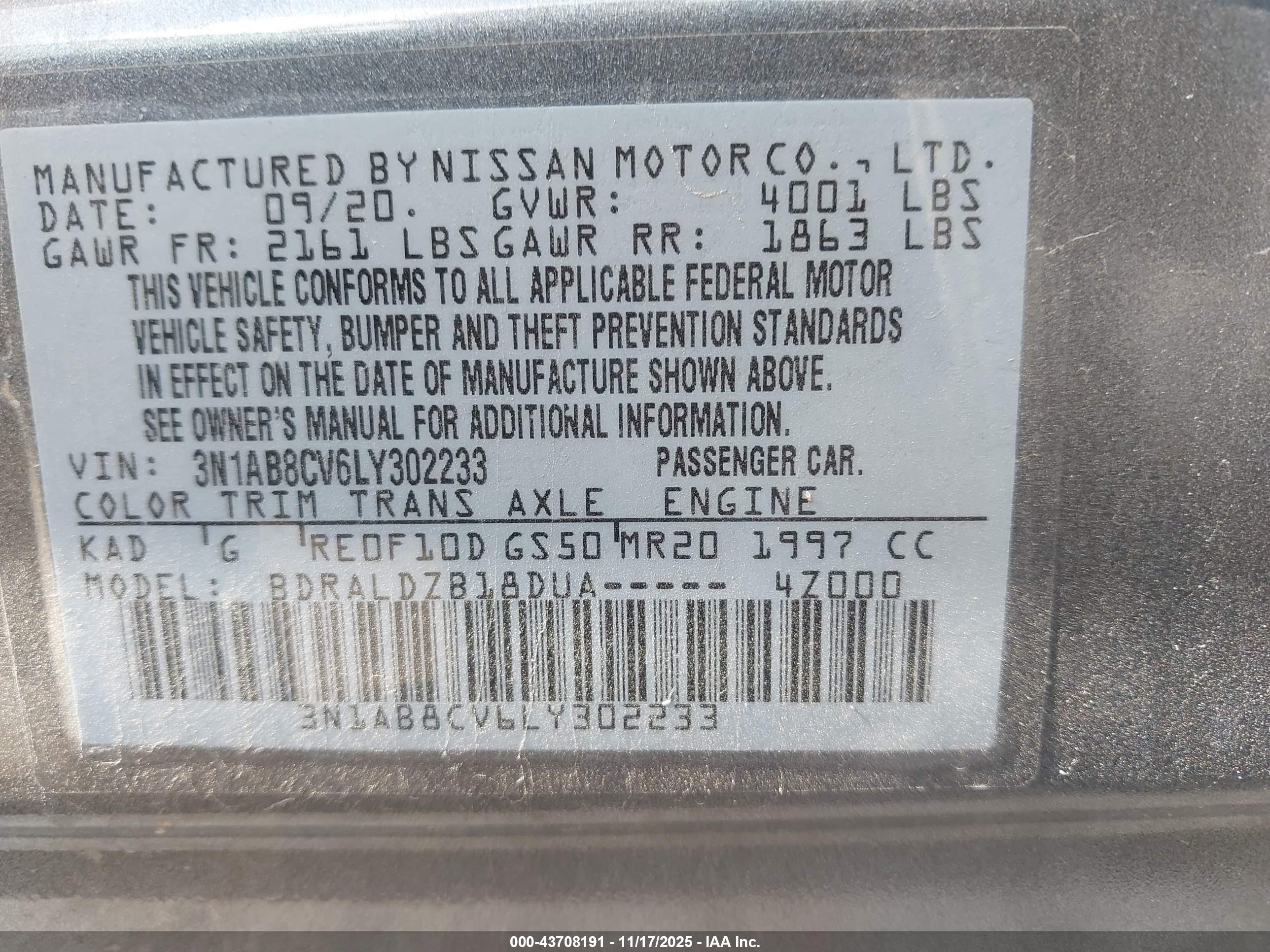 NISSAN SENTRA image 9