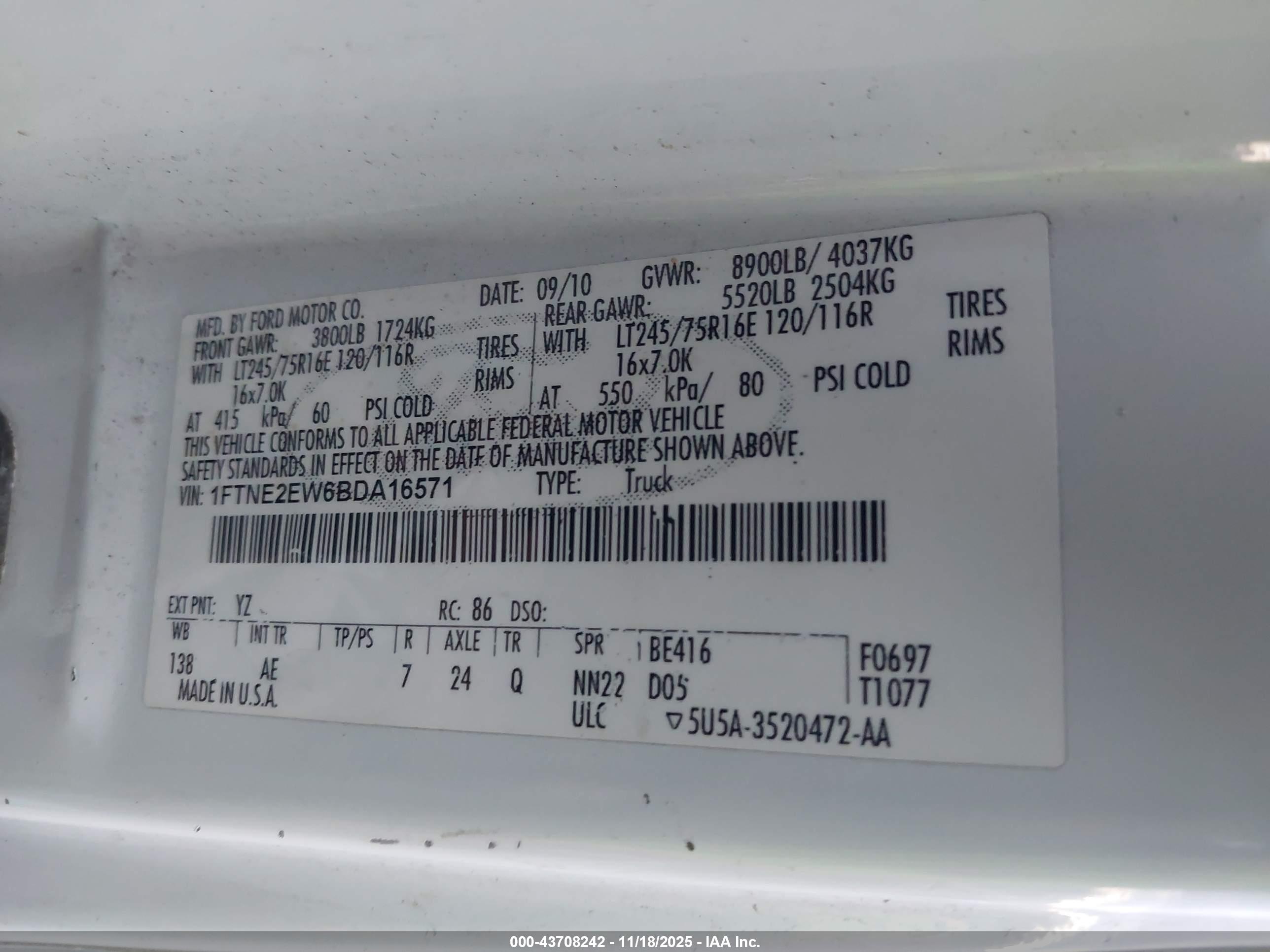 FORD E-250 image 9