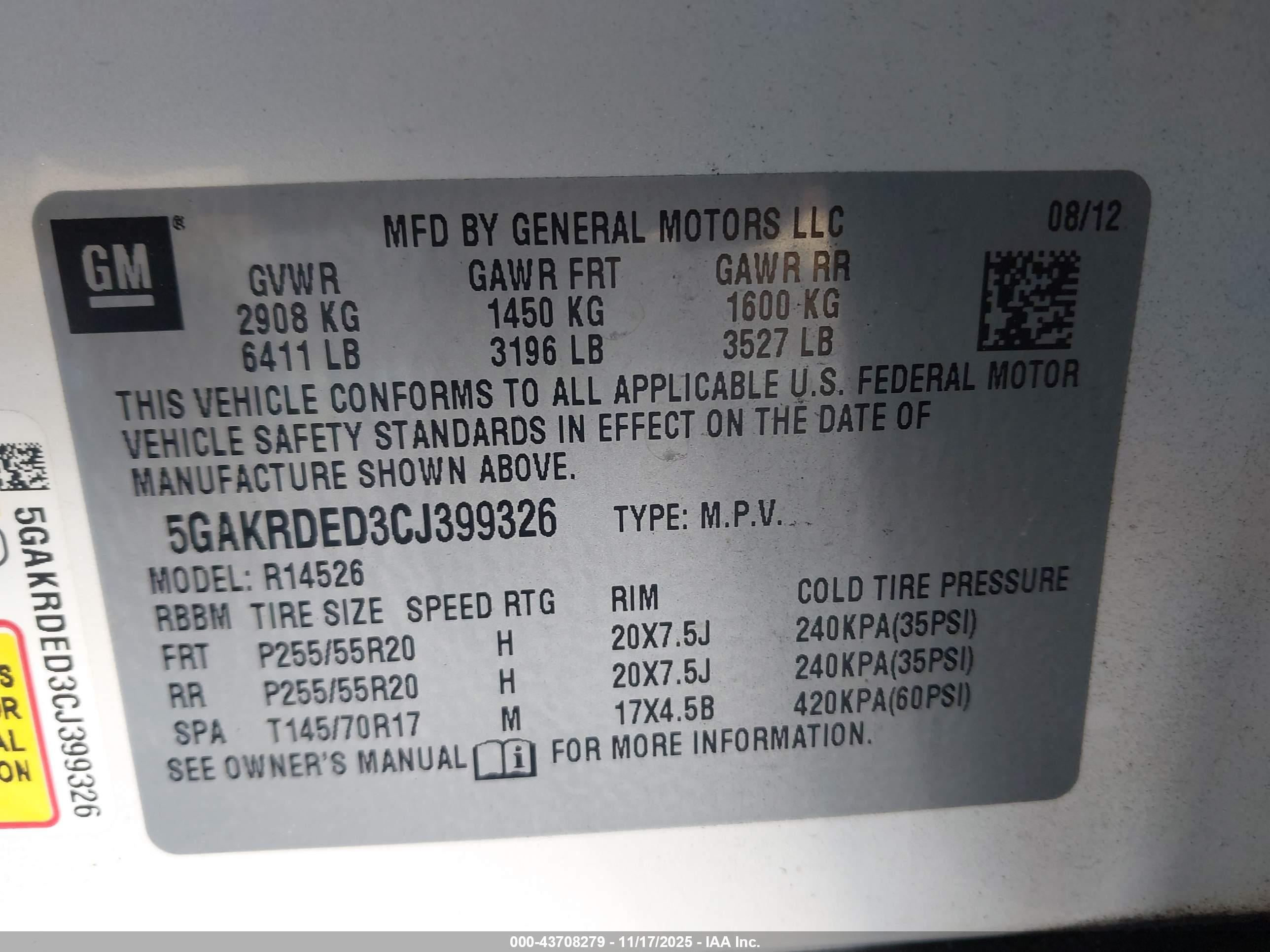 BUICK ENCLAVE image 9
