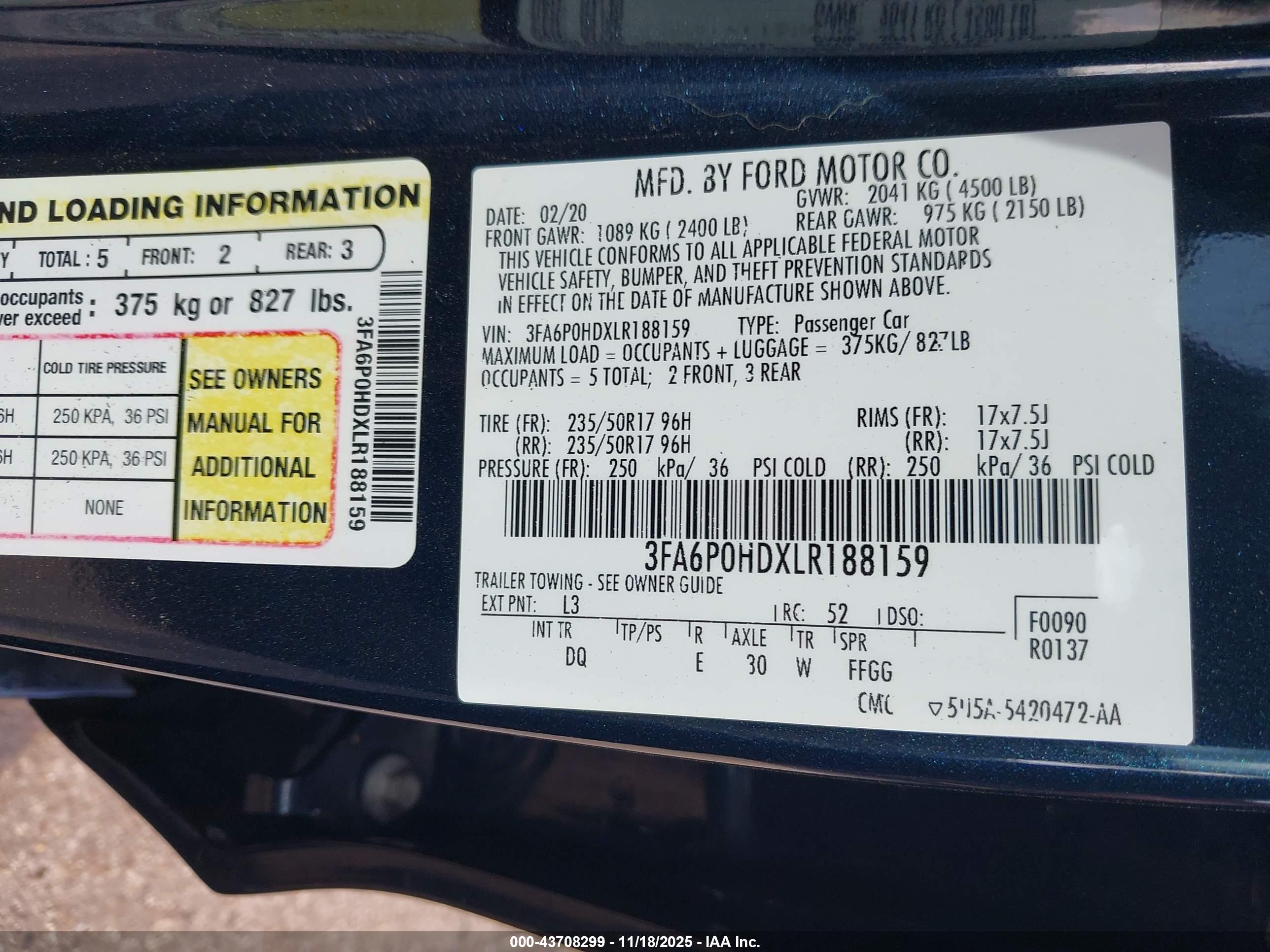 FORD FUSION image 9