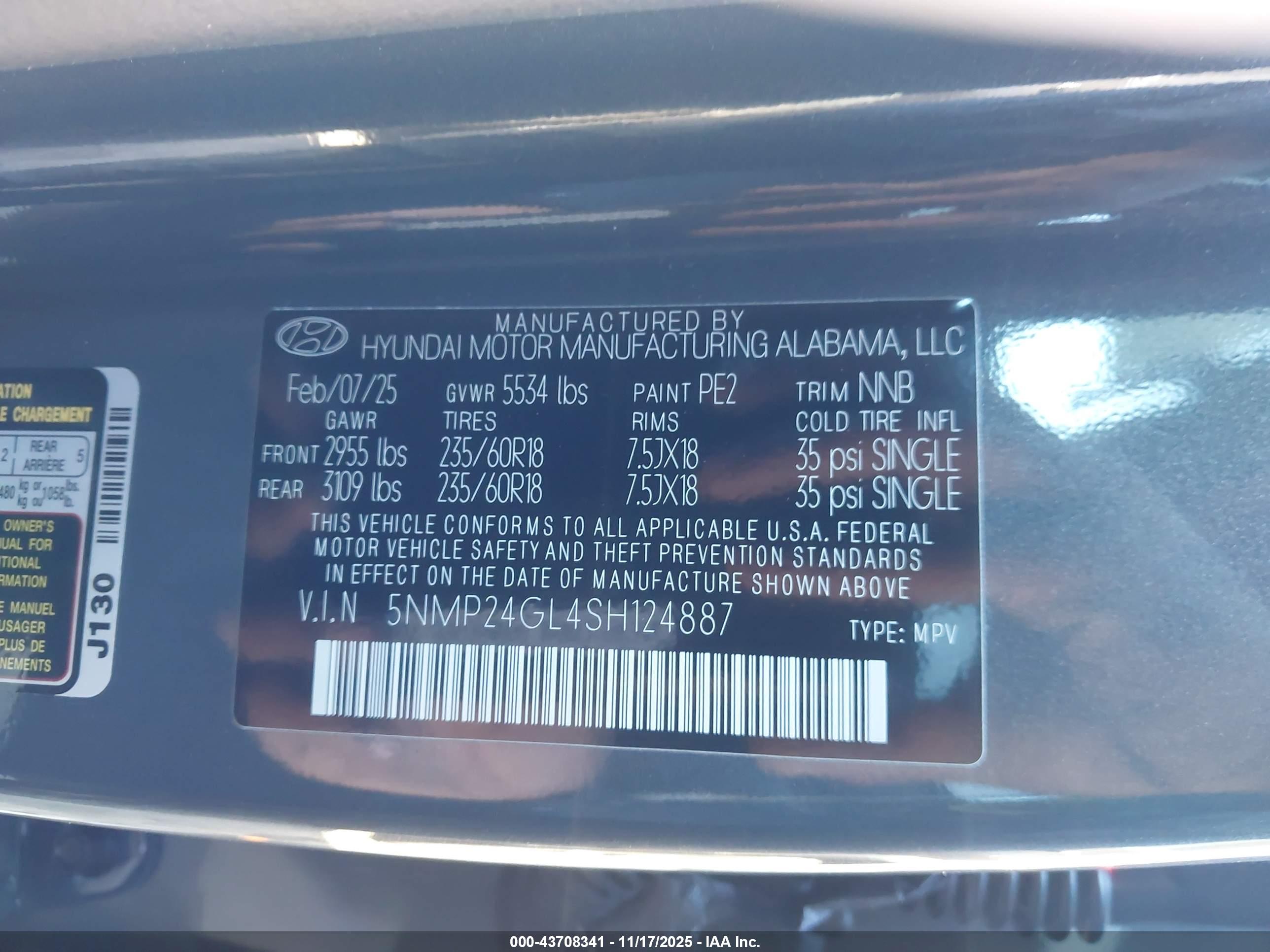 HYUNDAI SANTA image 9