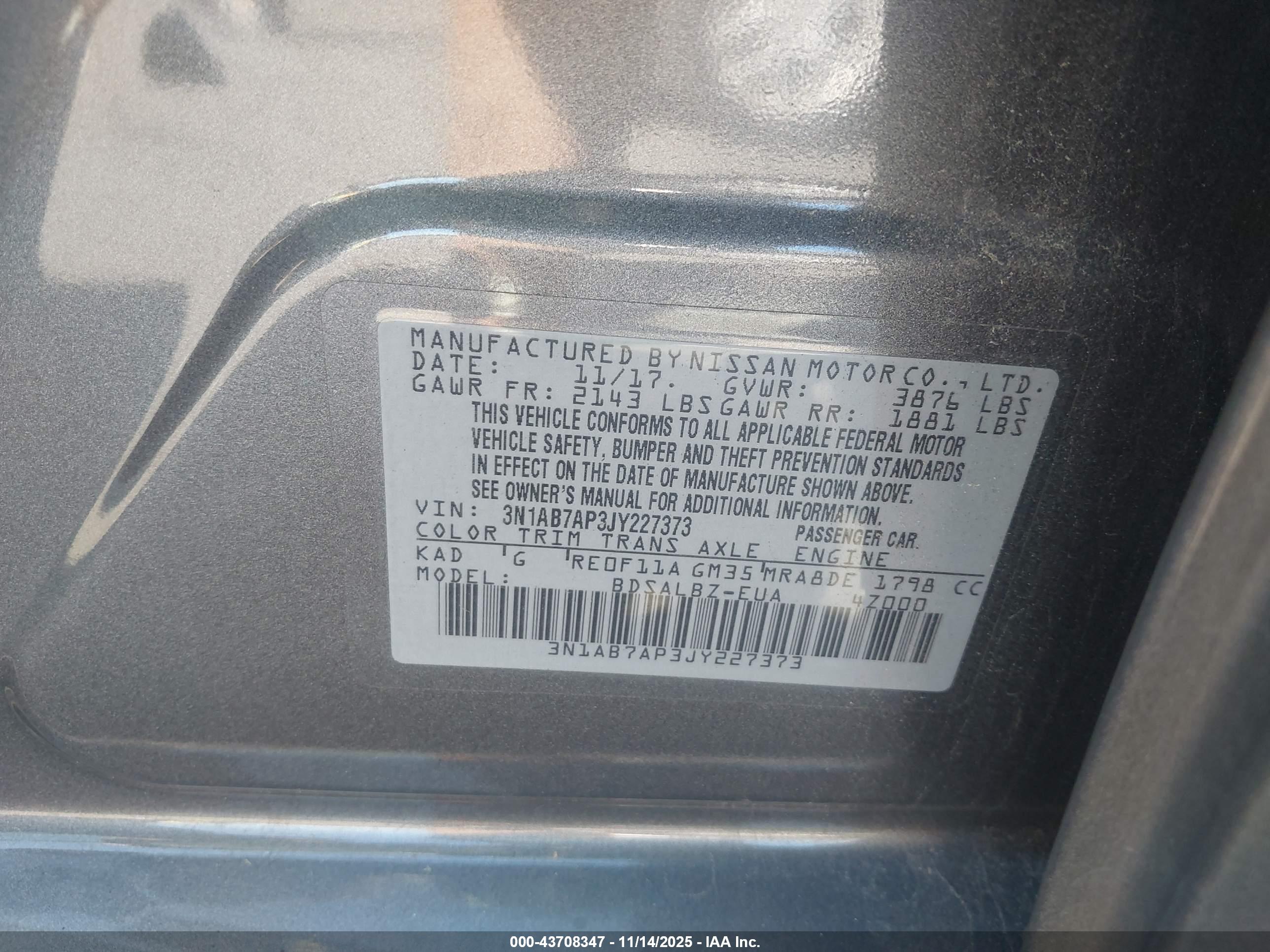 NISSAN SENTRA image 9