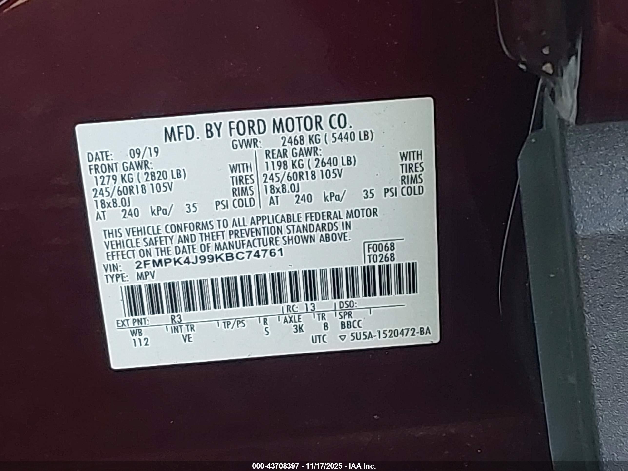 FORD EDGE image 9