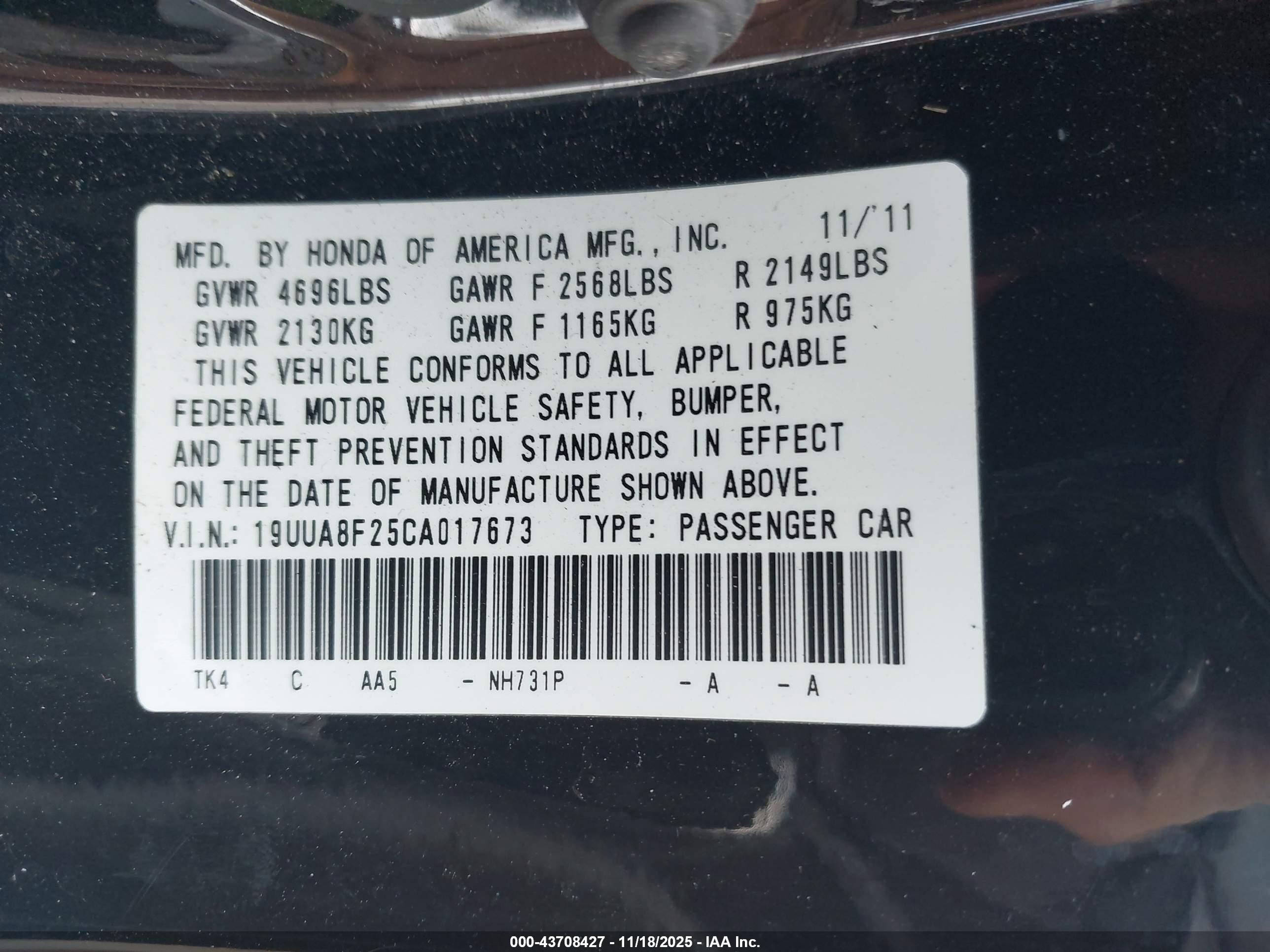 ACURA TL image 9