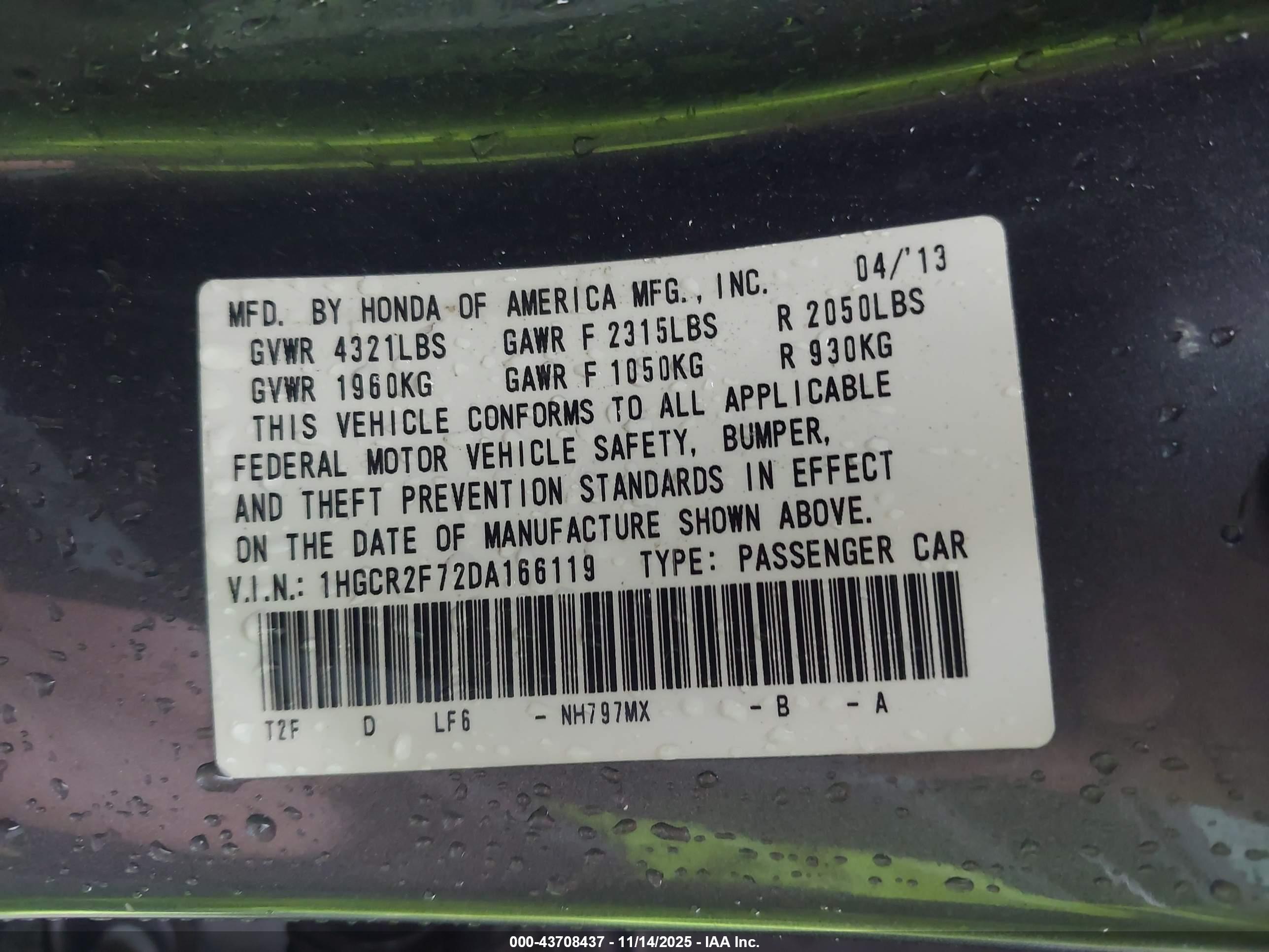 HONDA ACCORD image 9