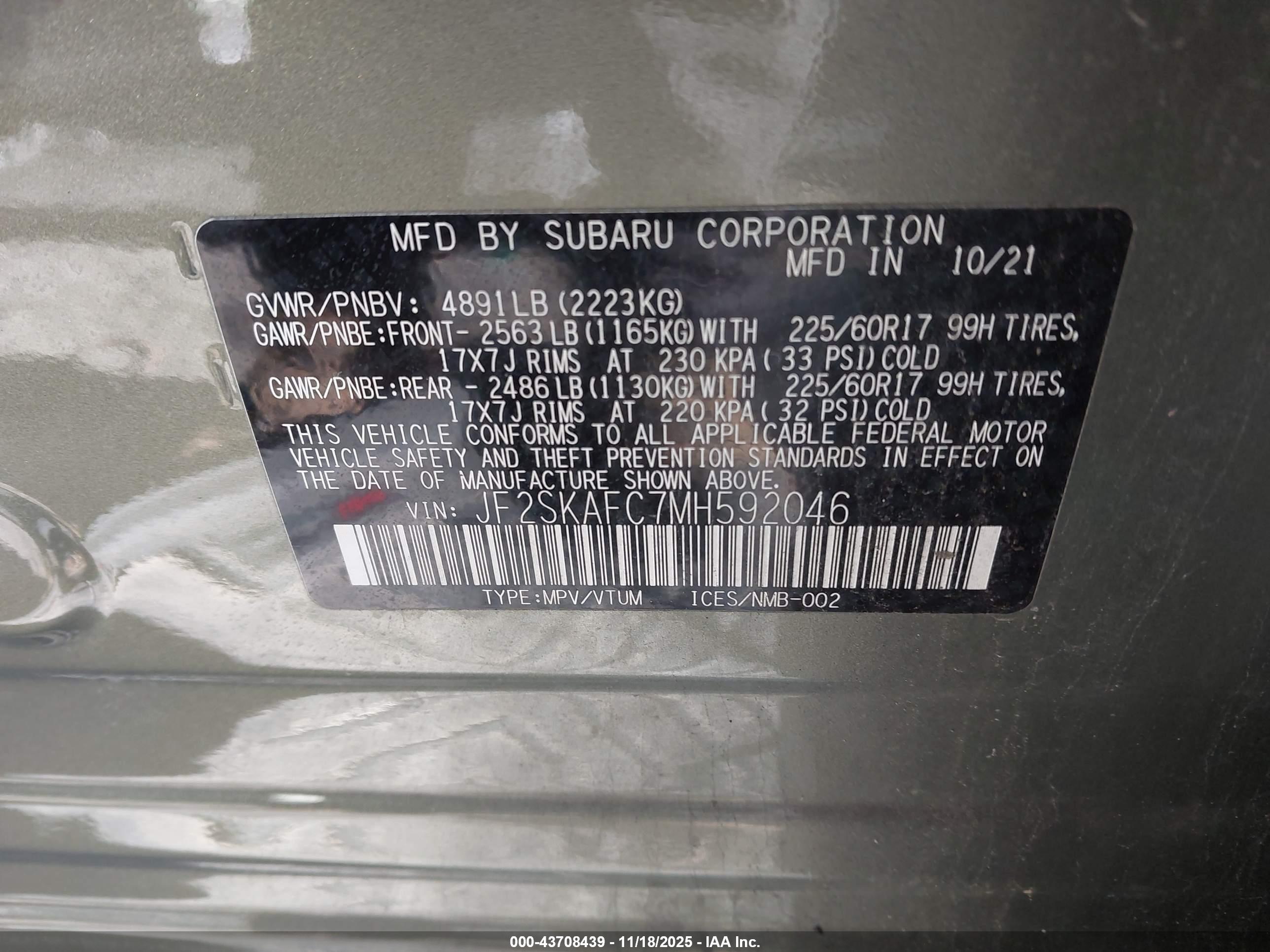 SUBARU FORESTER image 9