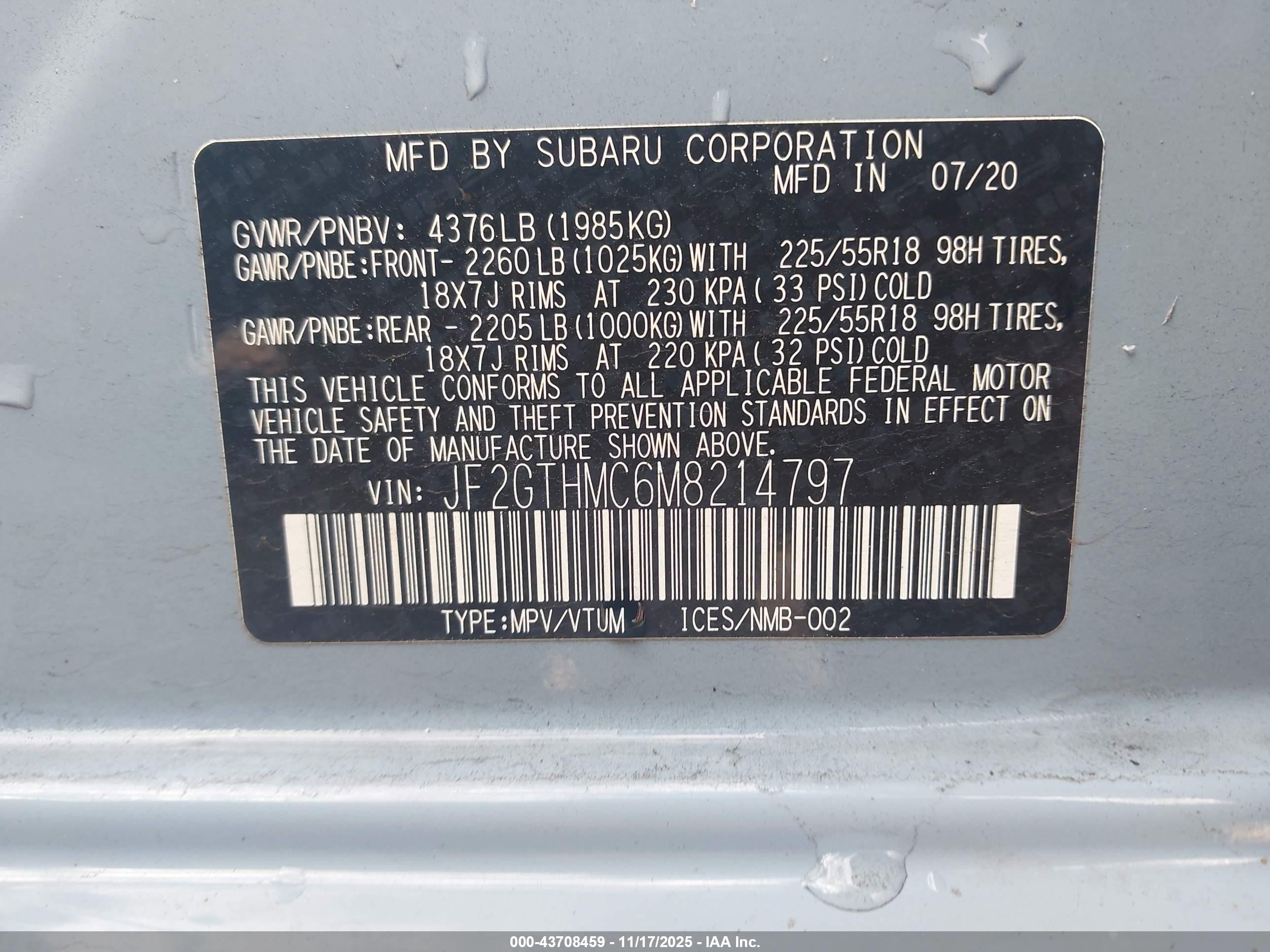 SUBARU CROSSTREK image 9