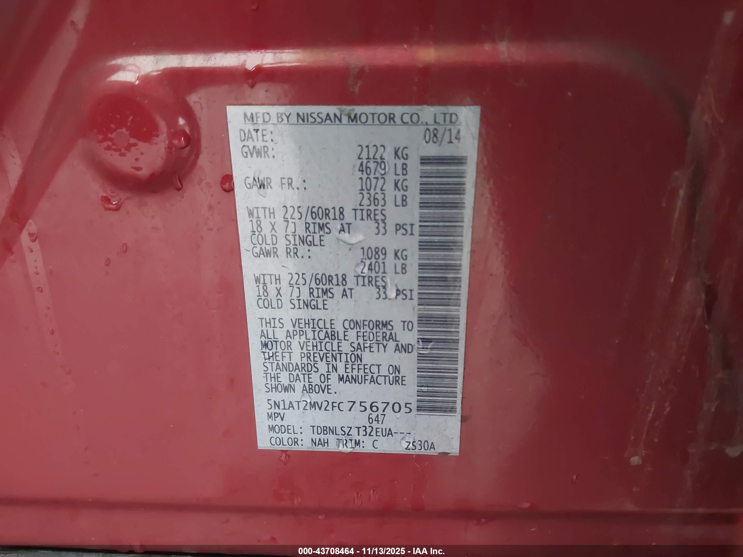 NISSAN ROGUE image 9