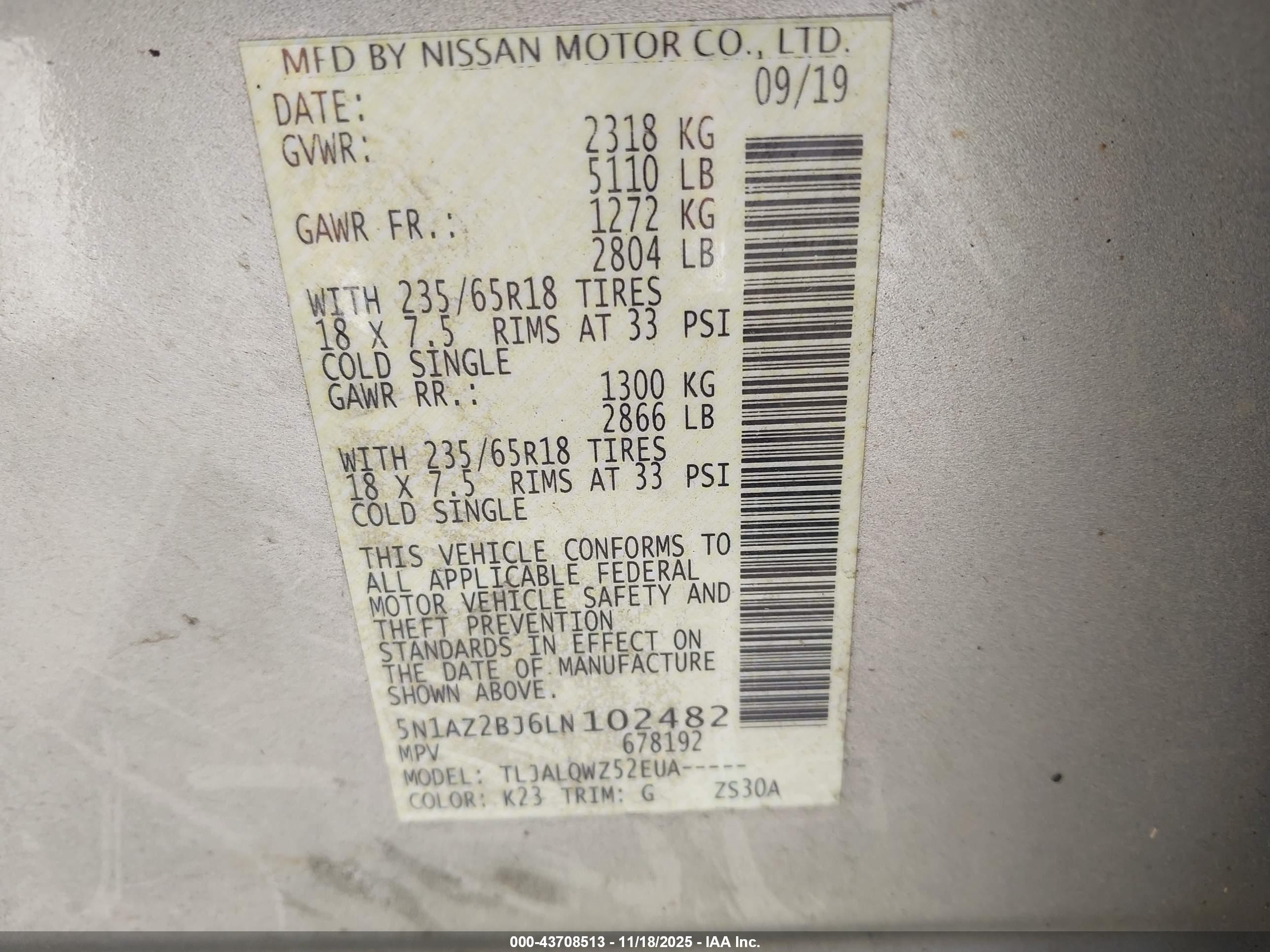 NISSAN MURANO image 9