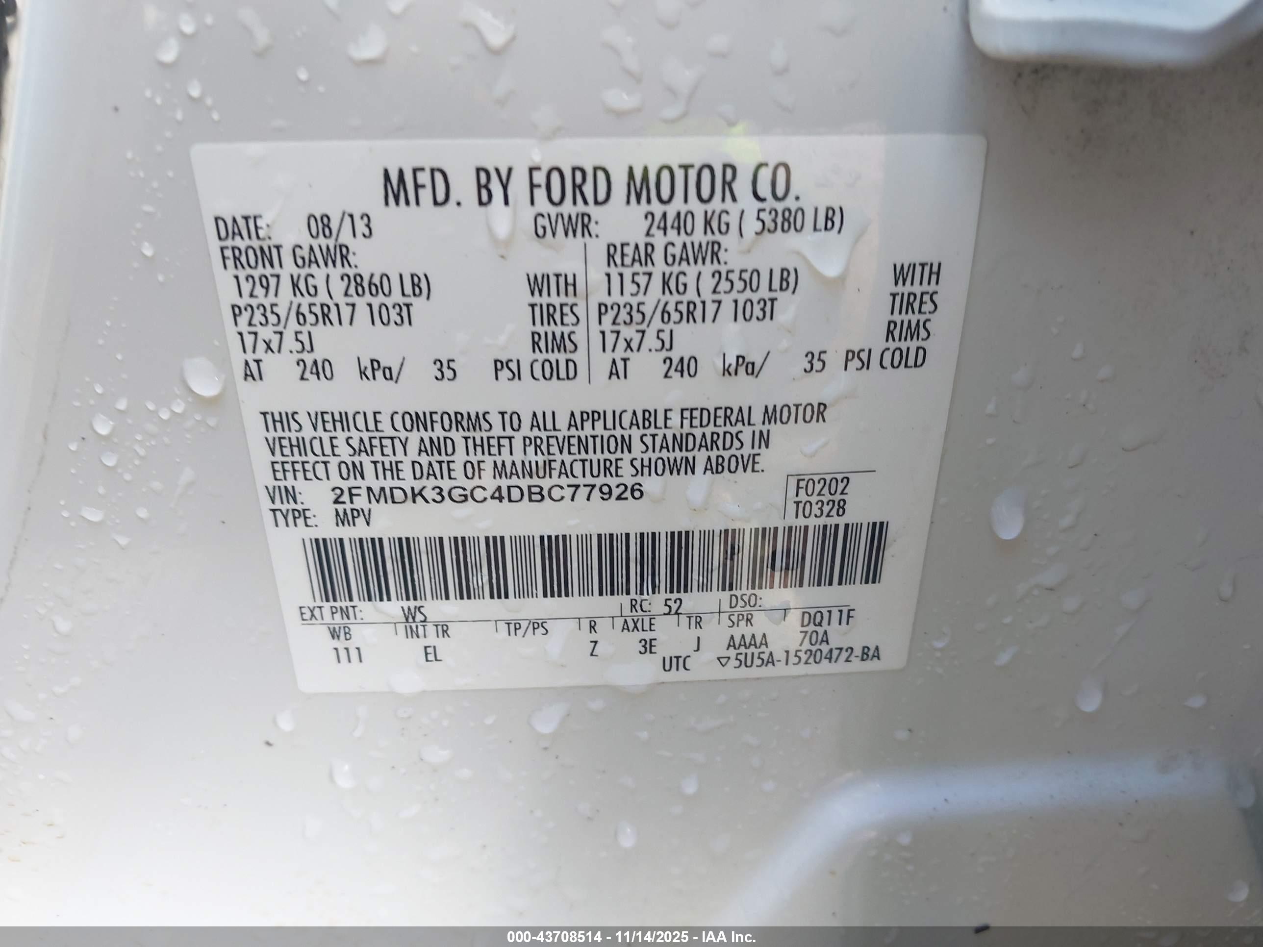 FORD EDGE image 9