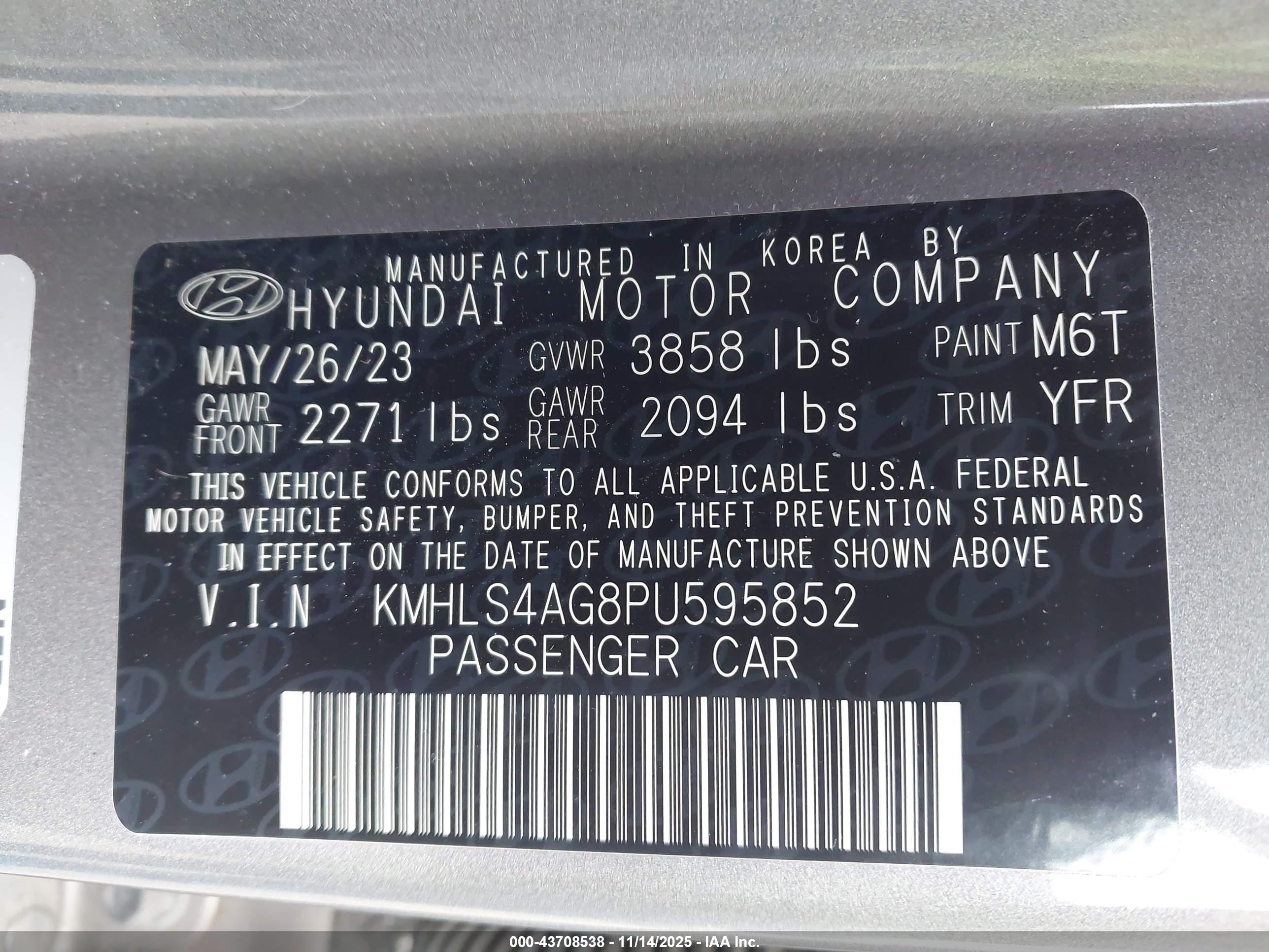 HYUNDAI ELANTRA image 9