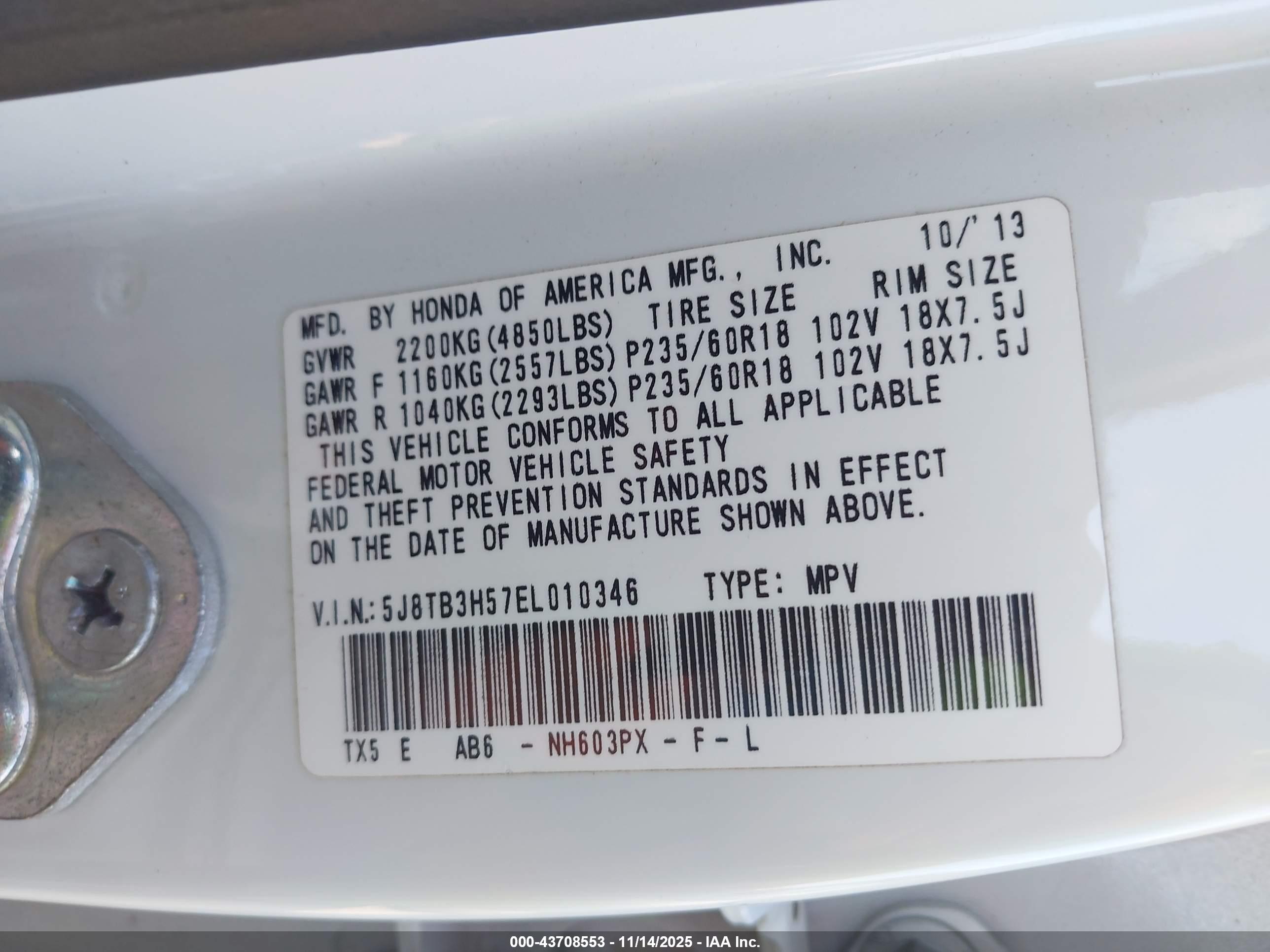 ACURA RDX image 9
