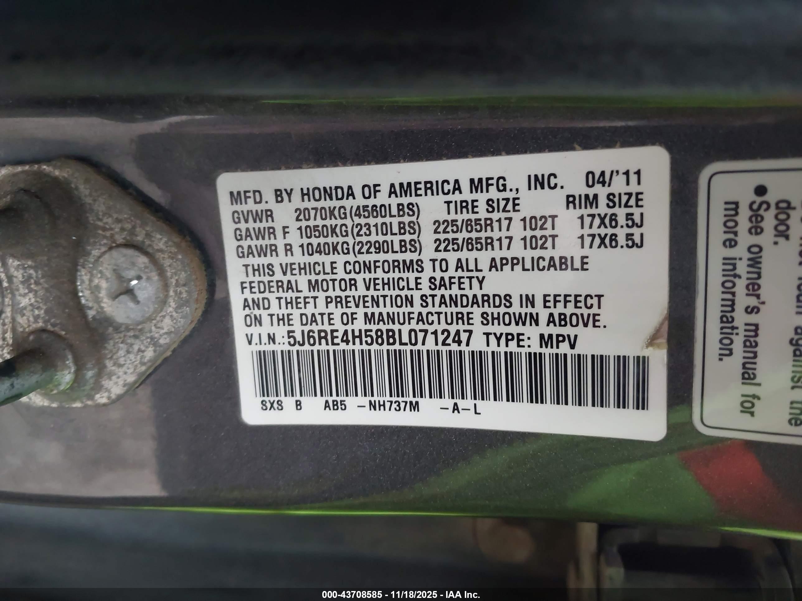 HONDA CR-V image 9