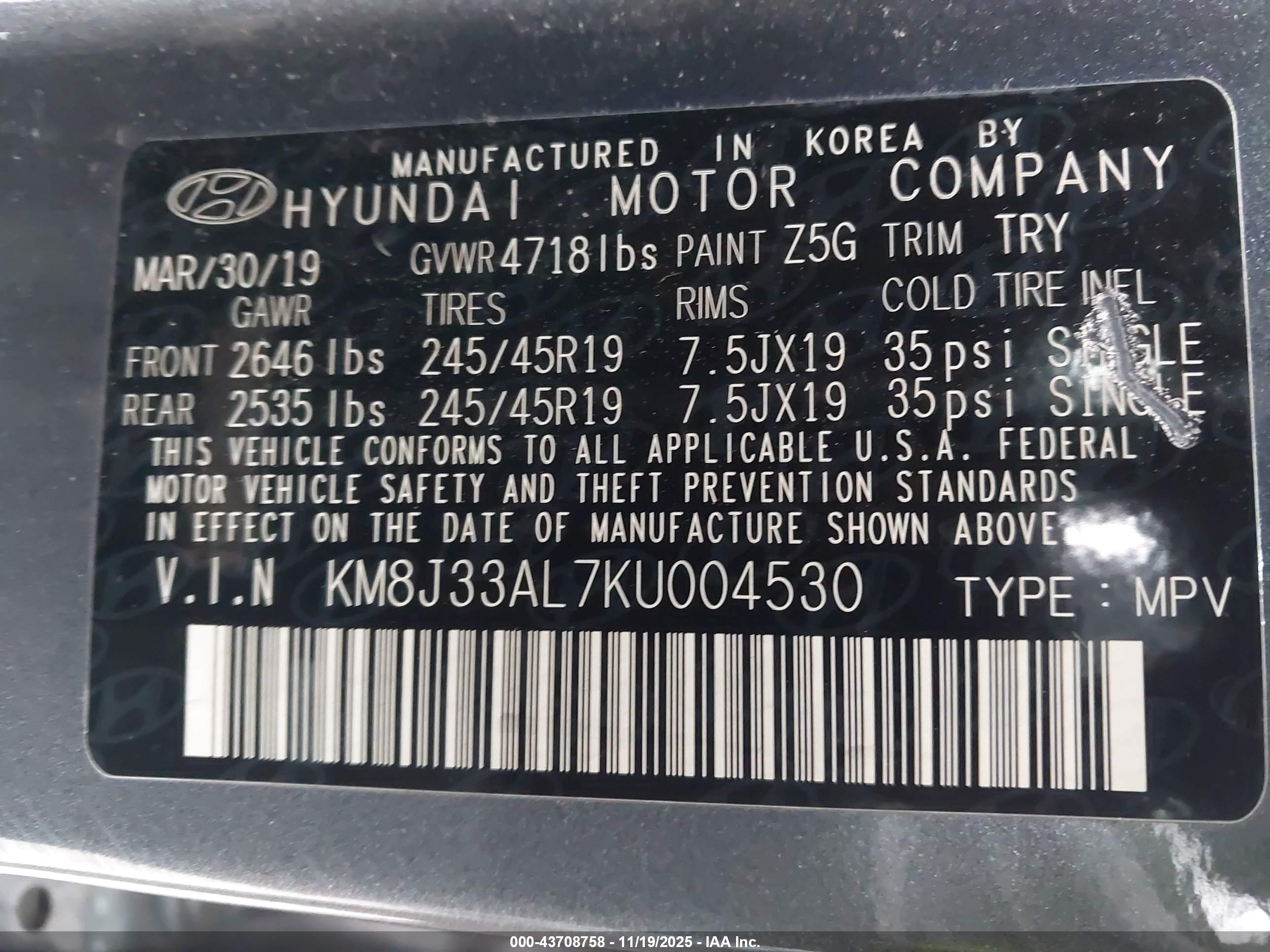 HYUNDAI TUCSON image 9