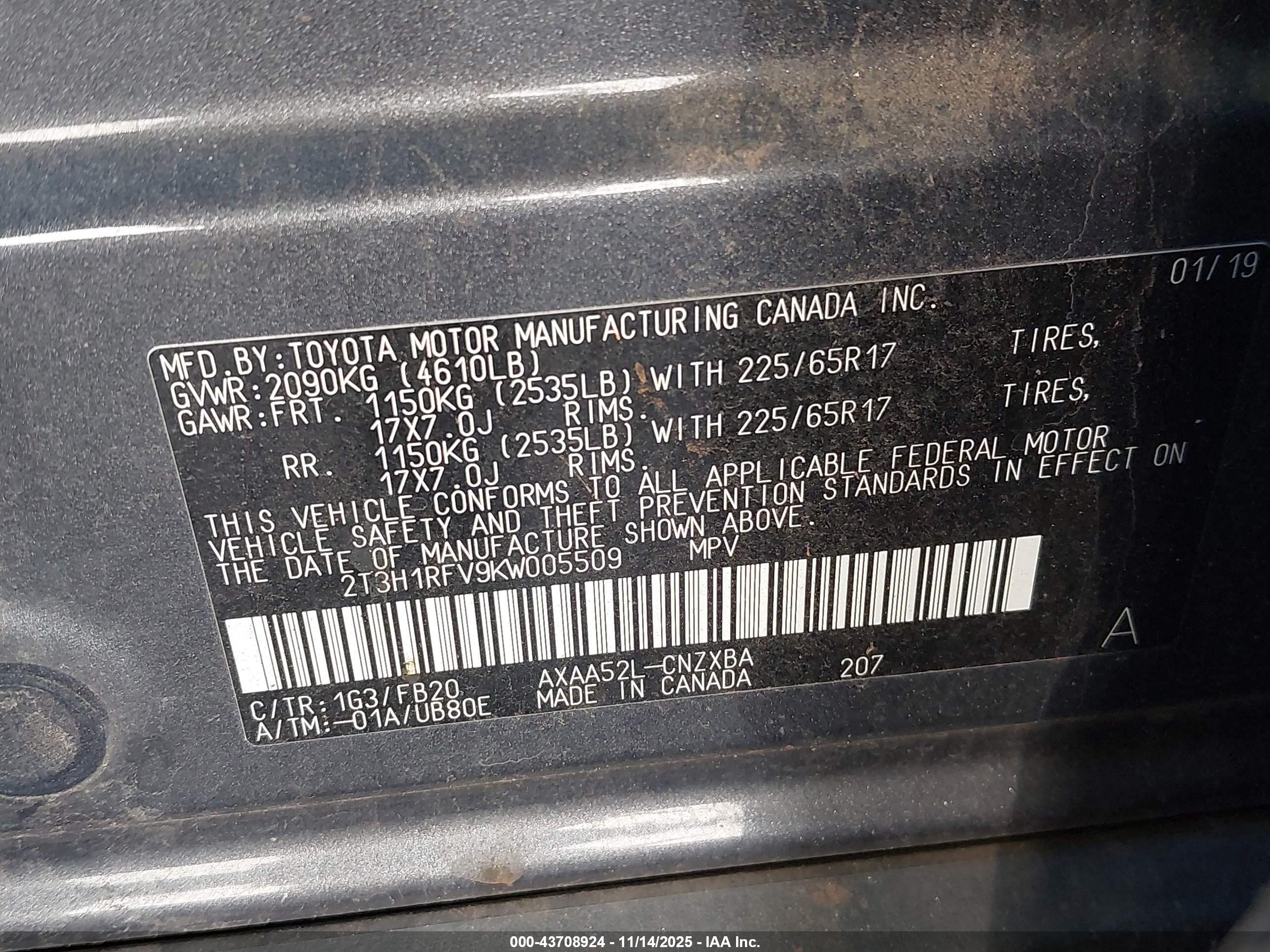 TOYOTA RAV4 image 9