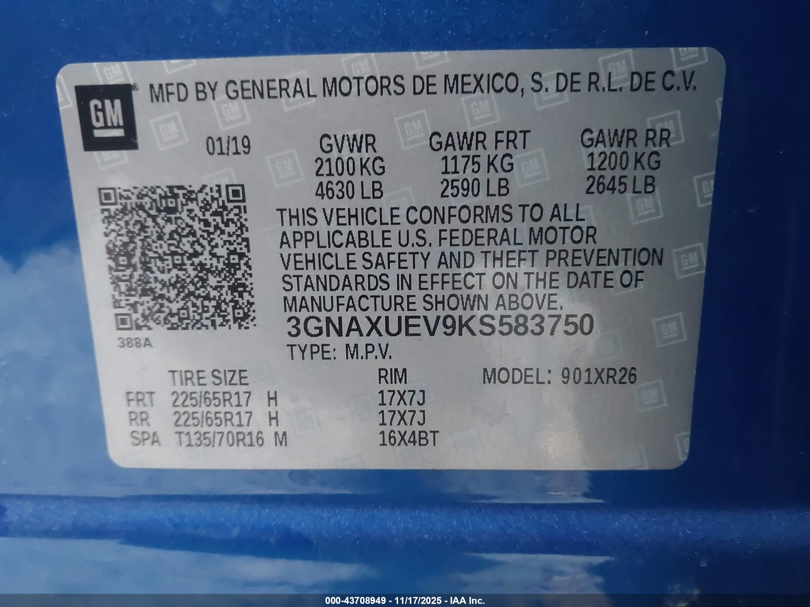 CHEVROLET EQUINOX image 9