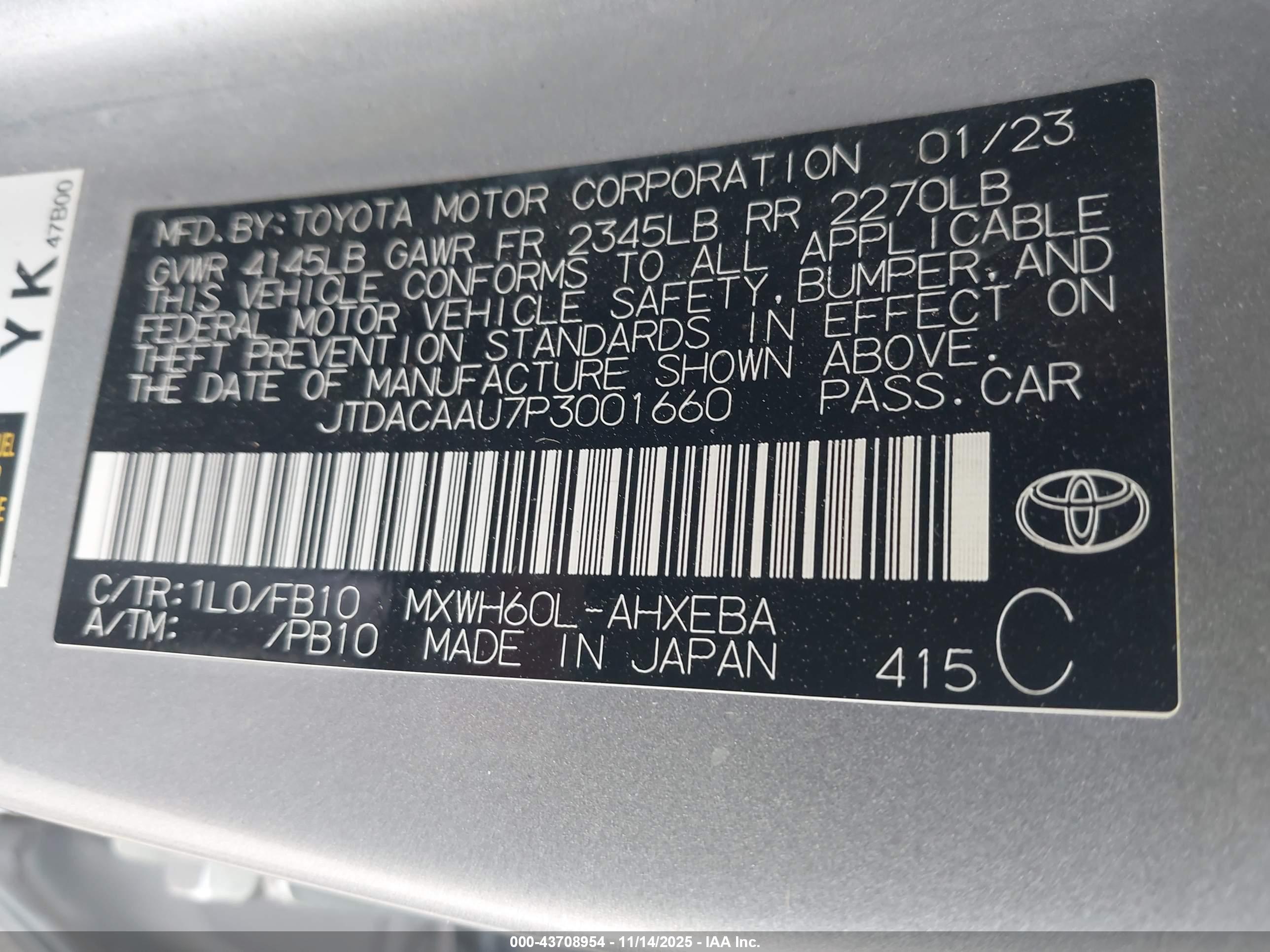 TOYOTA PRIUS image 9