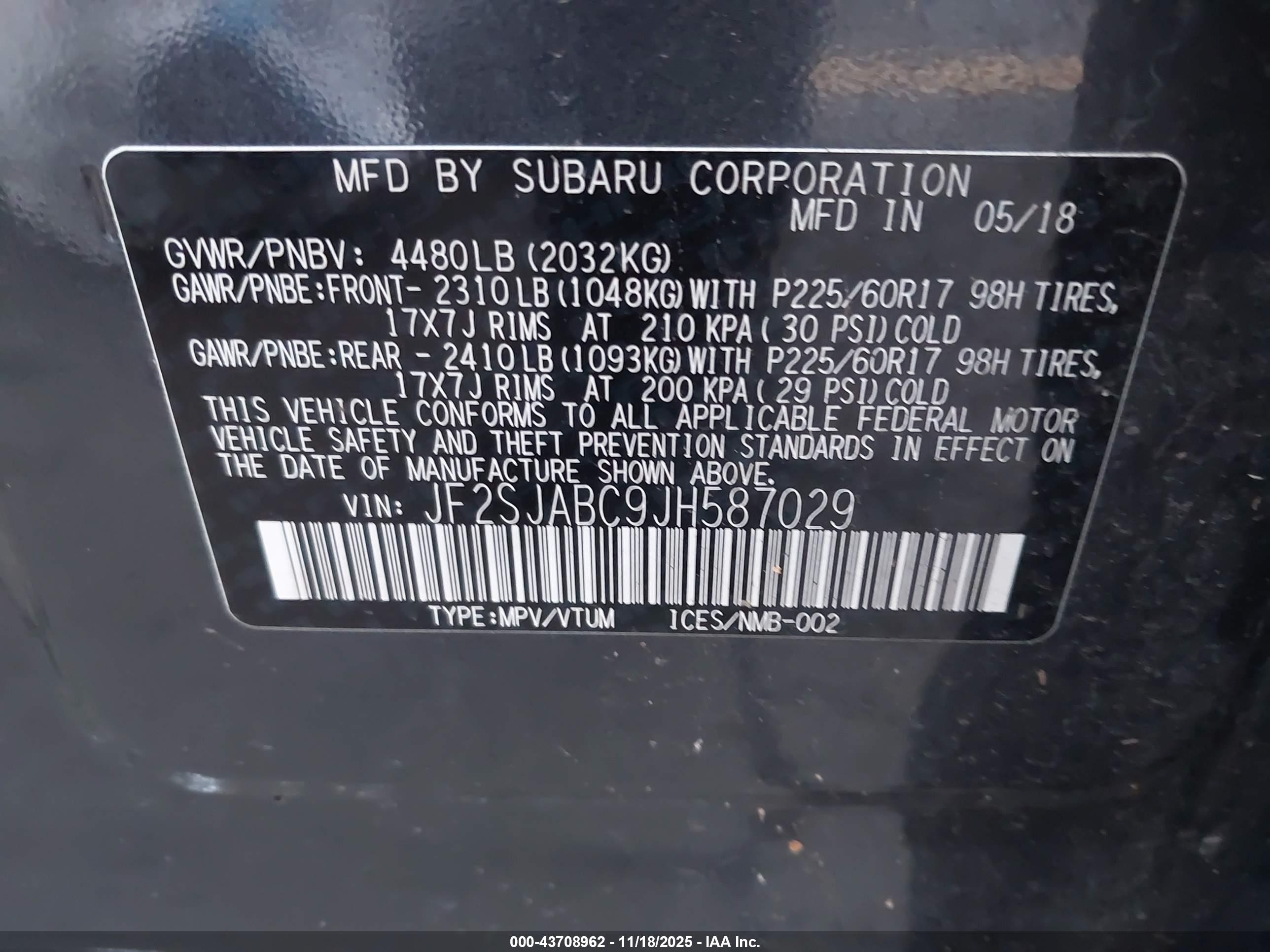 SUBARU FORESTER image 9