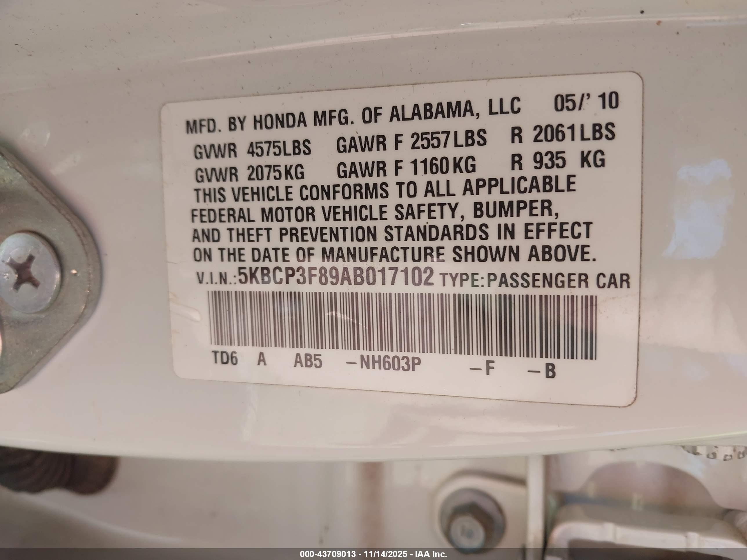 HONDA ACCORD image 9