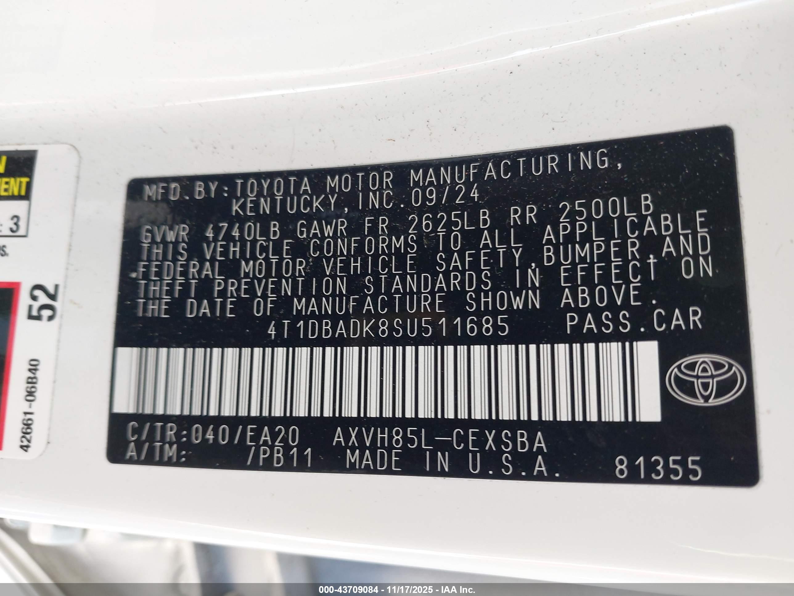 TOYOTA CAMRY image 9