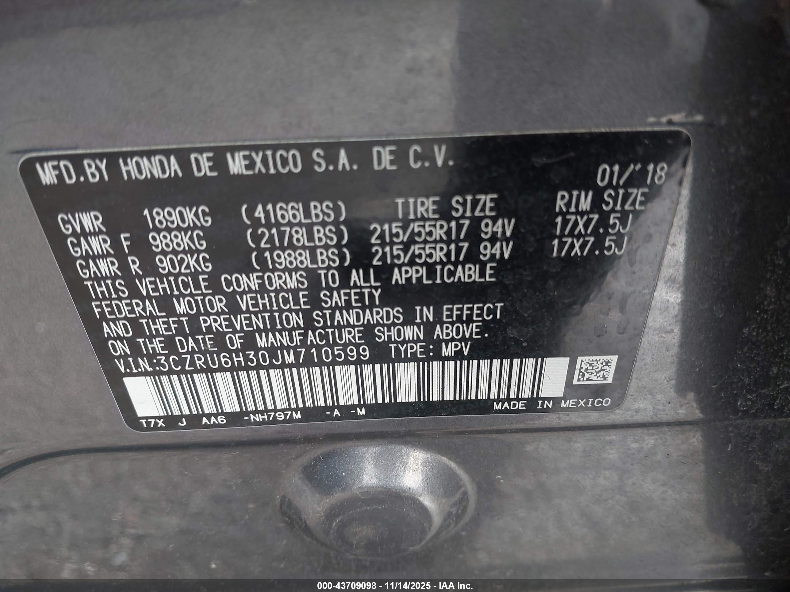 HONDA HR-V image 9