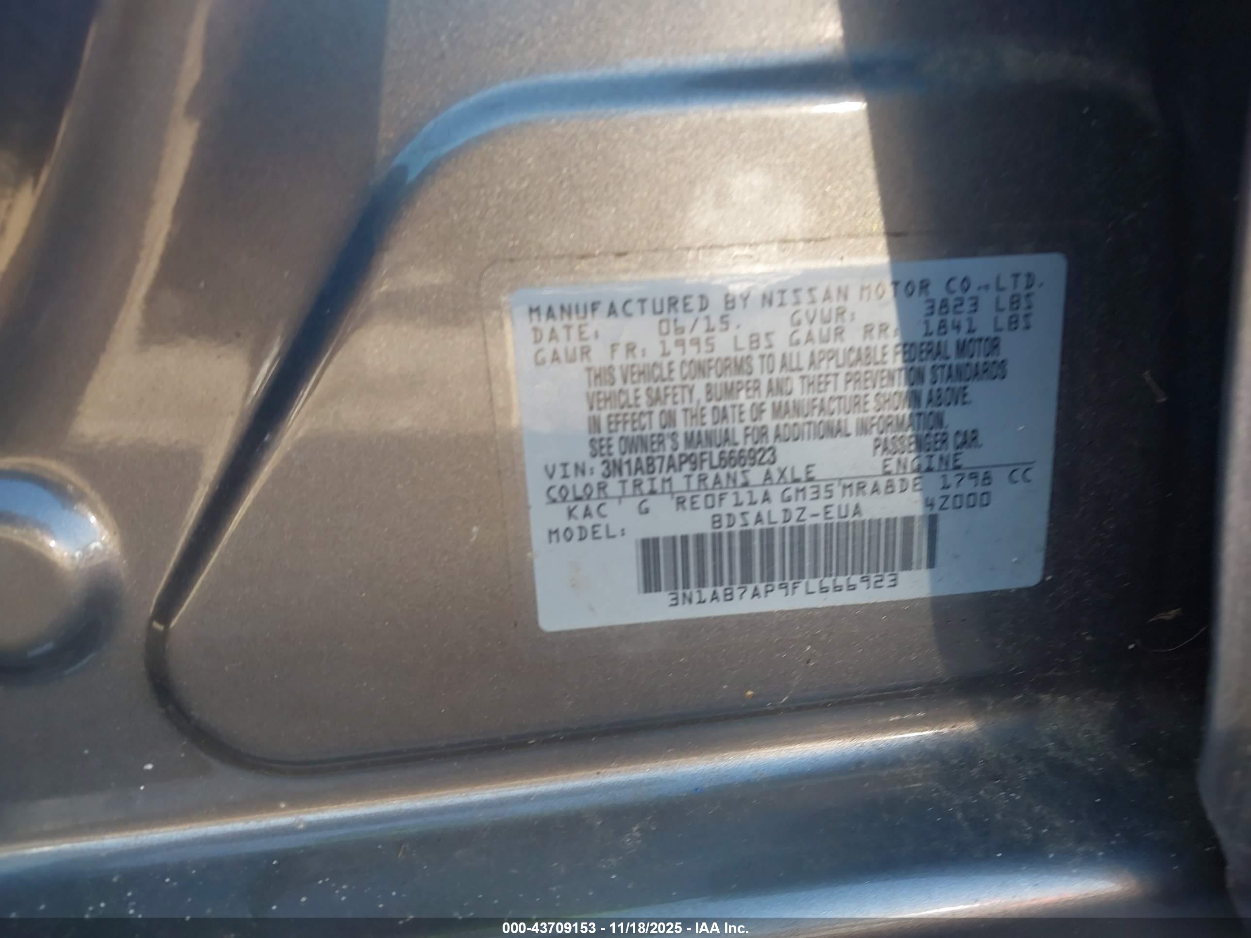 NISSAN SENTRA image 9