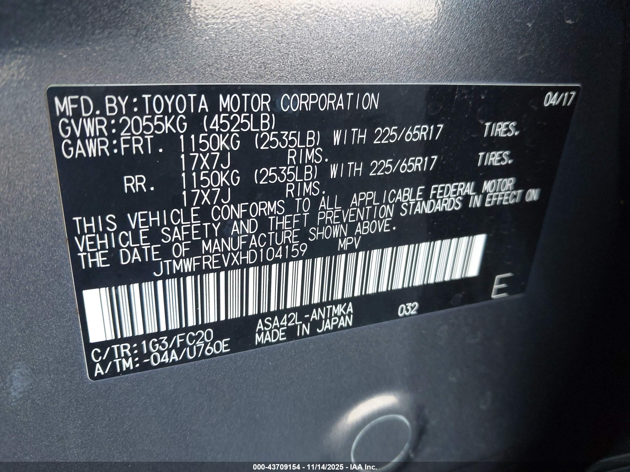 TOYOTA RAV4 image 9