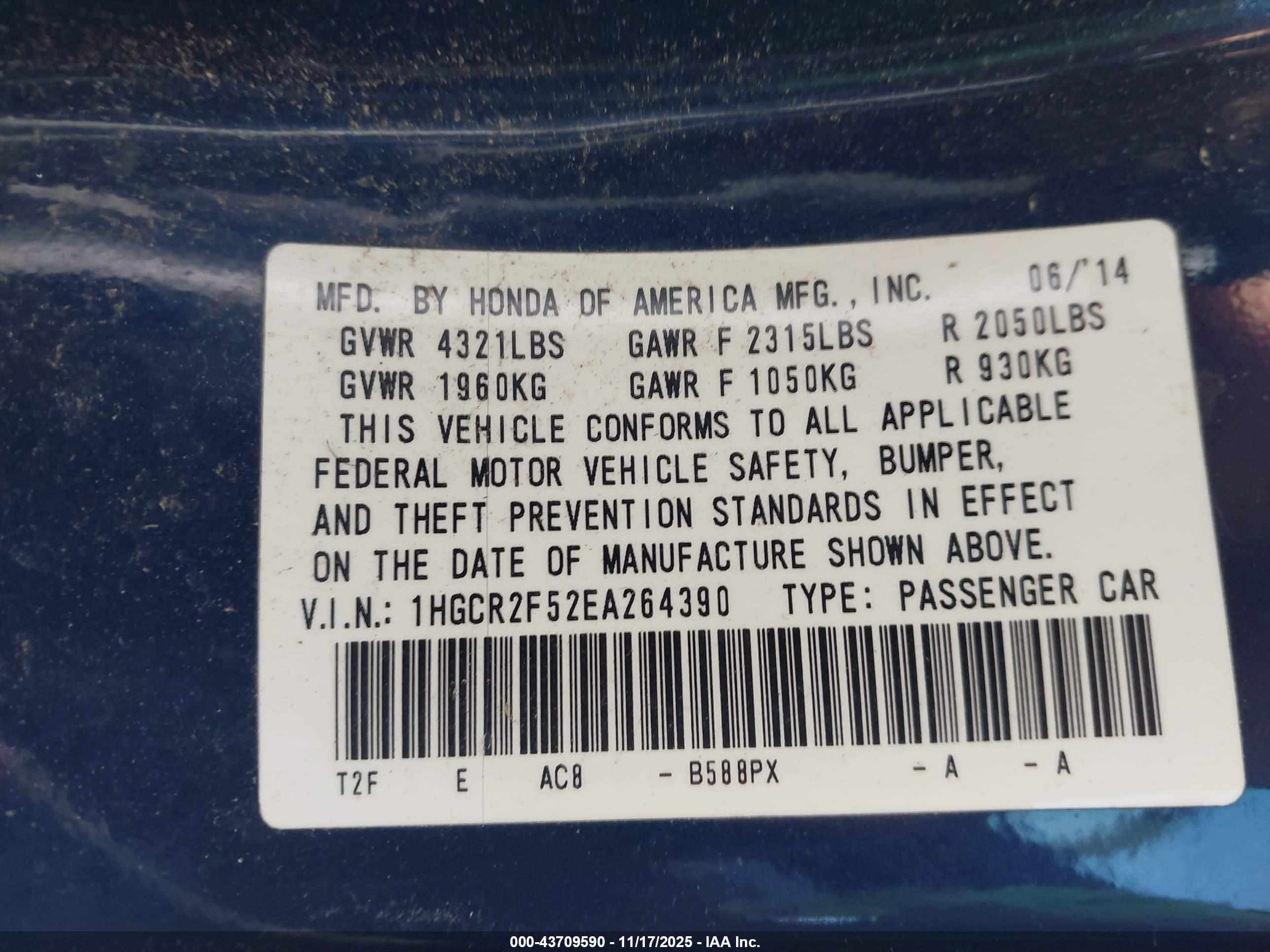 HONDA ACCORD image 9