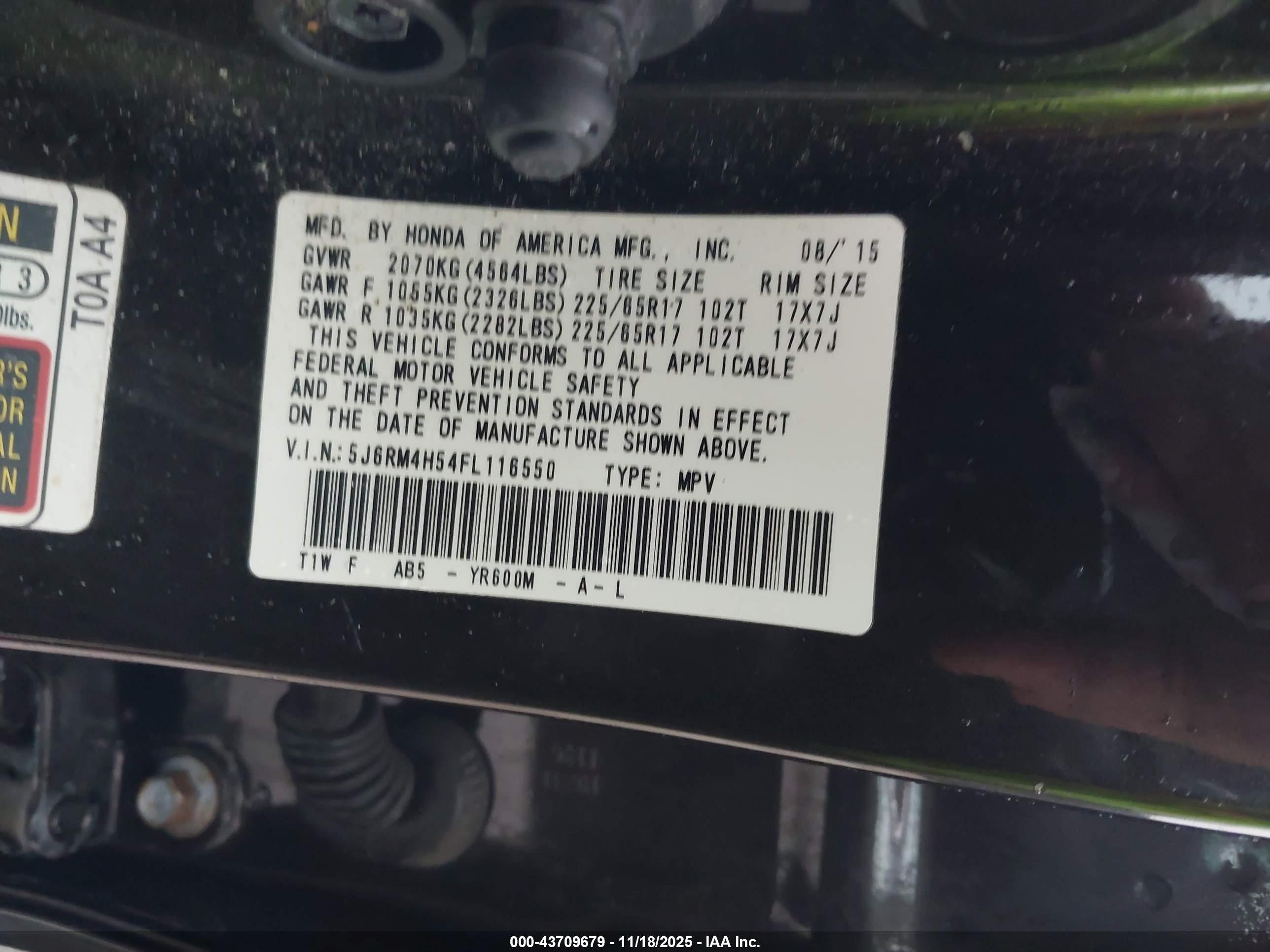 HONDA CR-V image 9