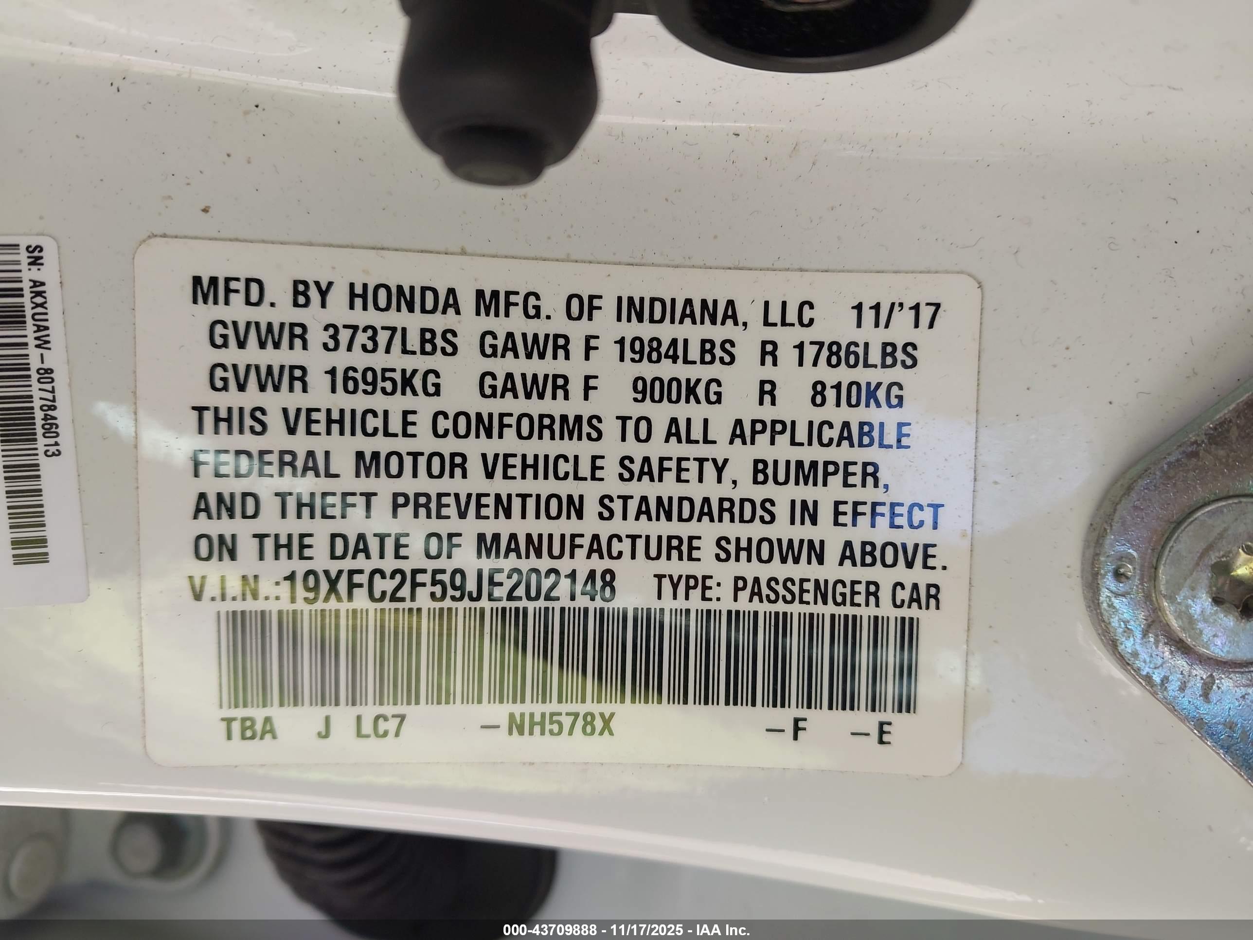HONDA CIVIC image 9