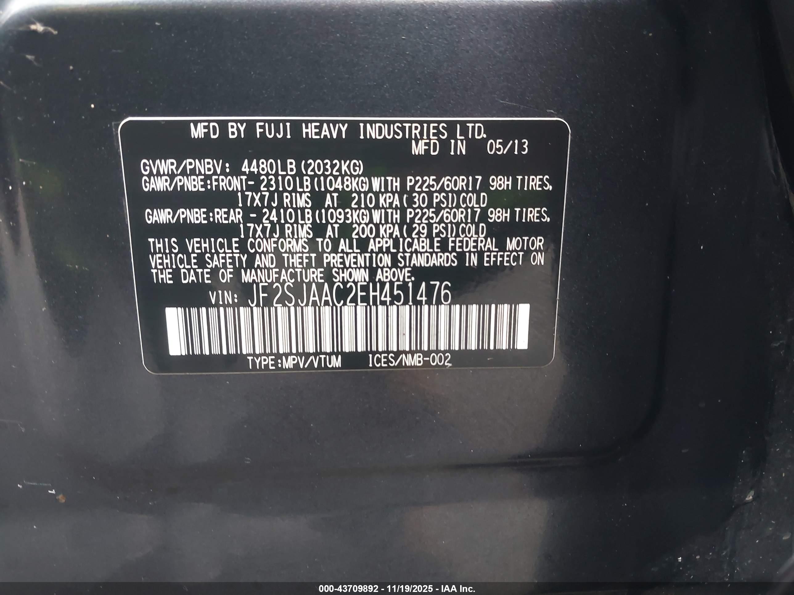 SUBARU FORESTER image 9