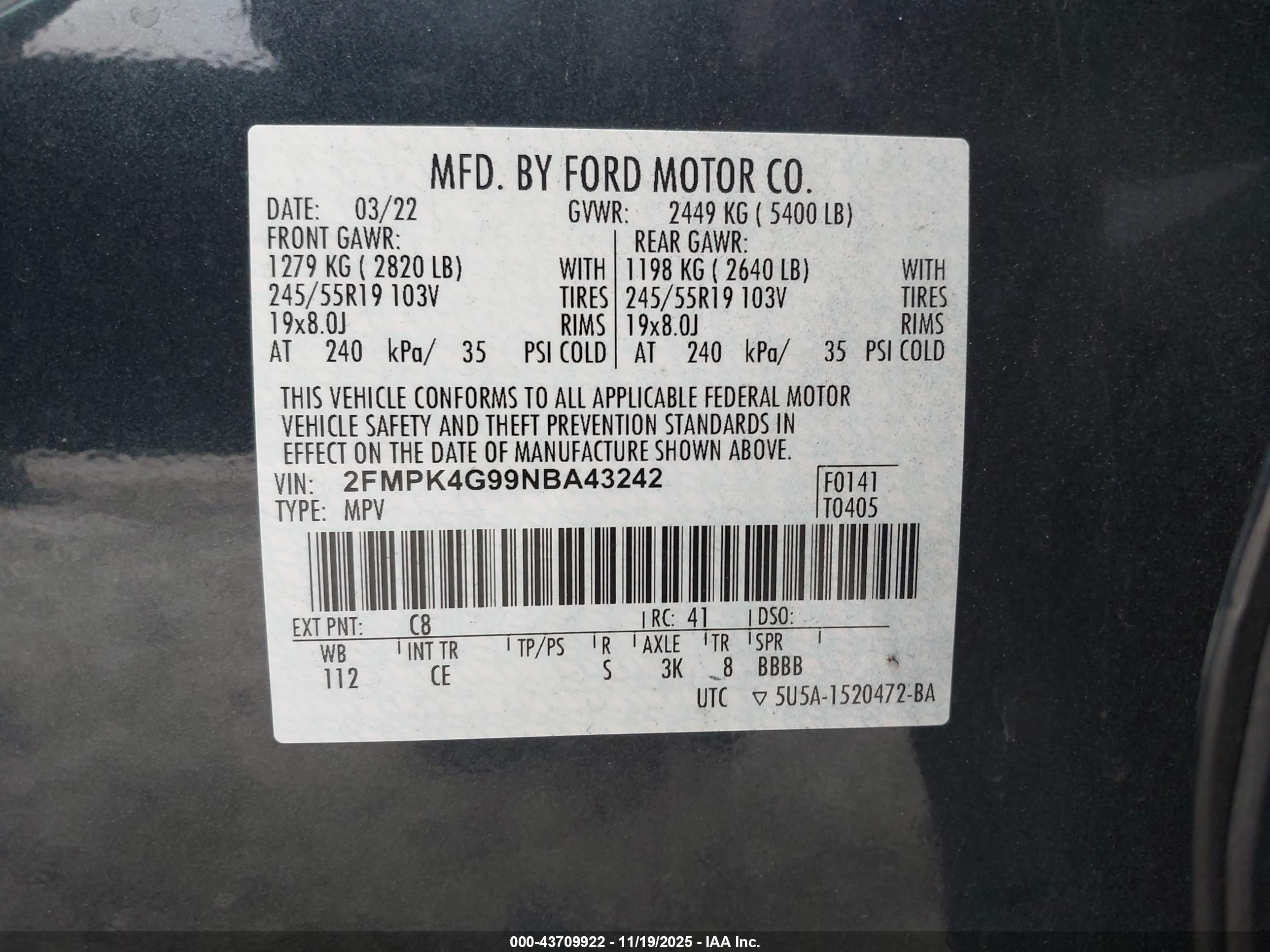 FORD EDGE image 9
