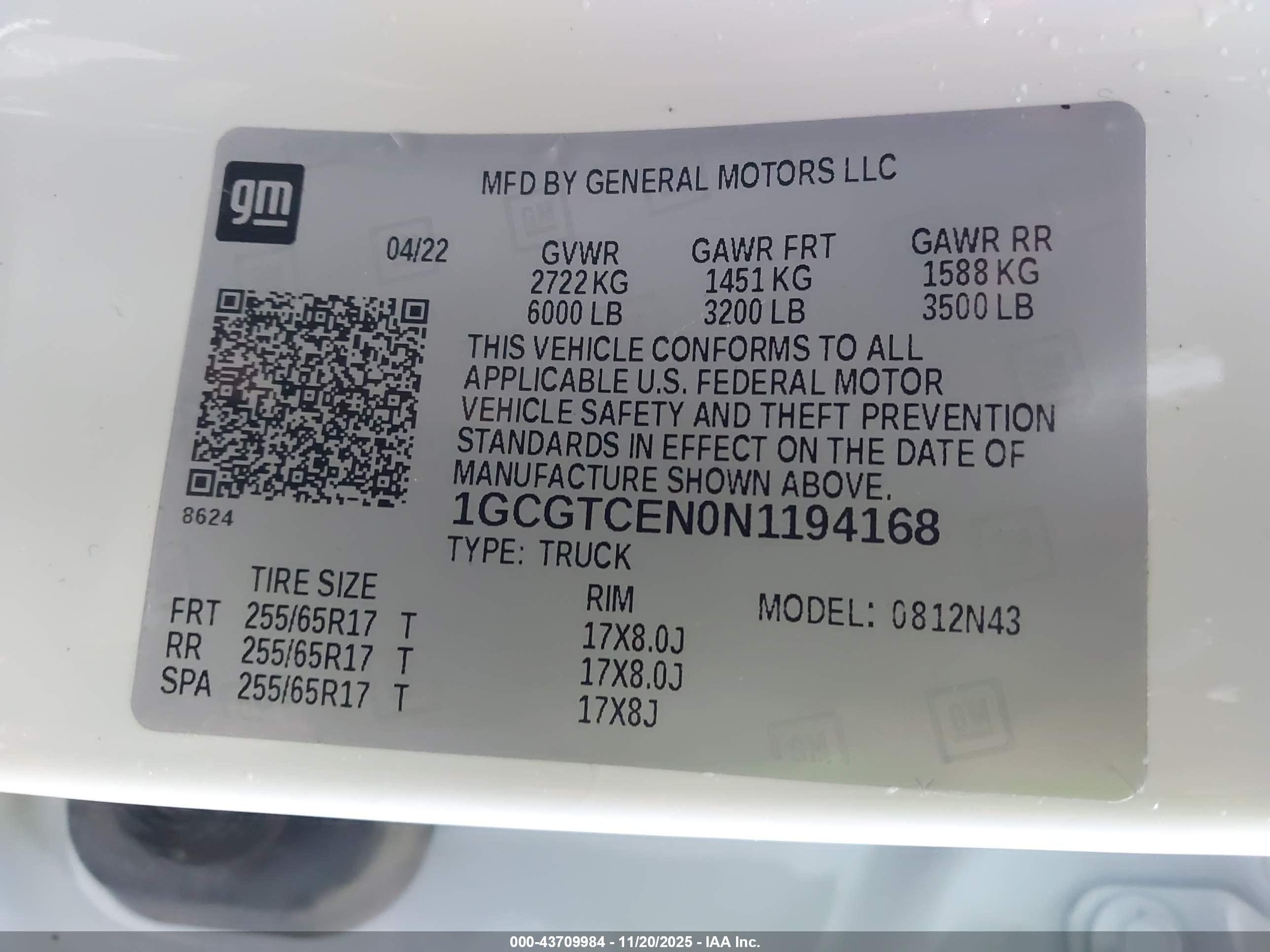 CHEVROLET COLORADO image 9