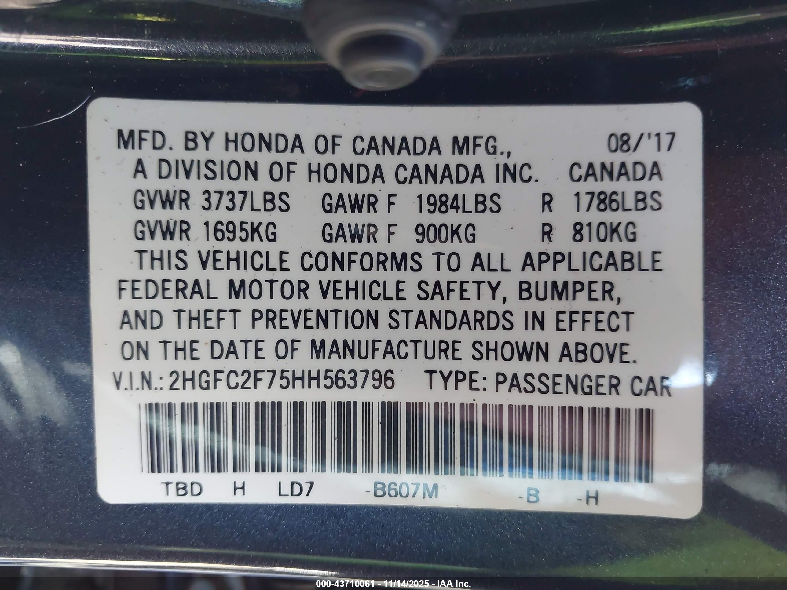 HONDA CIVIC image 9