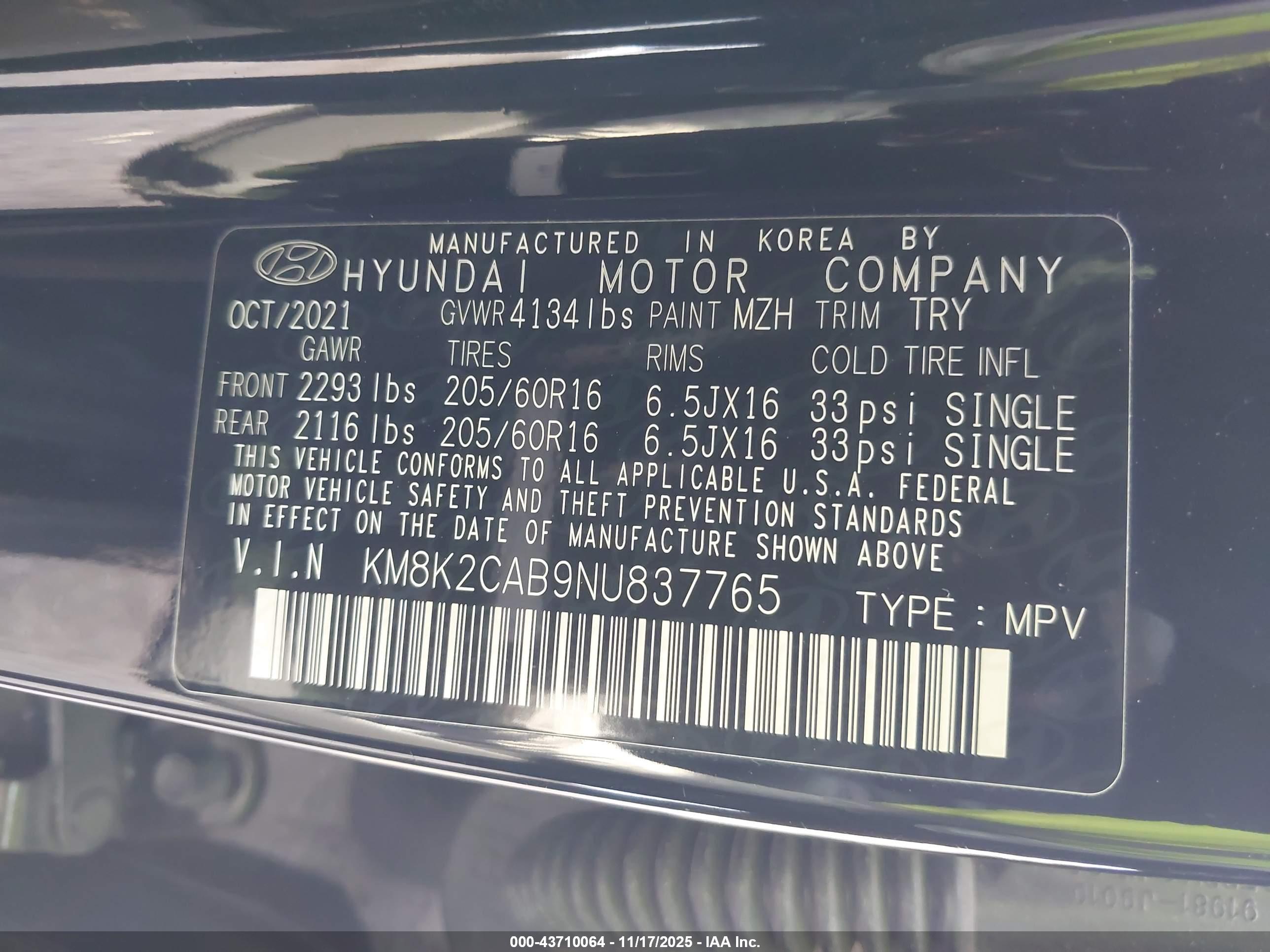 HYUNDAI KONA image 9