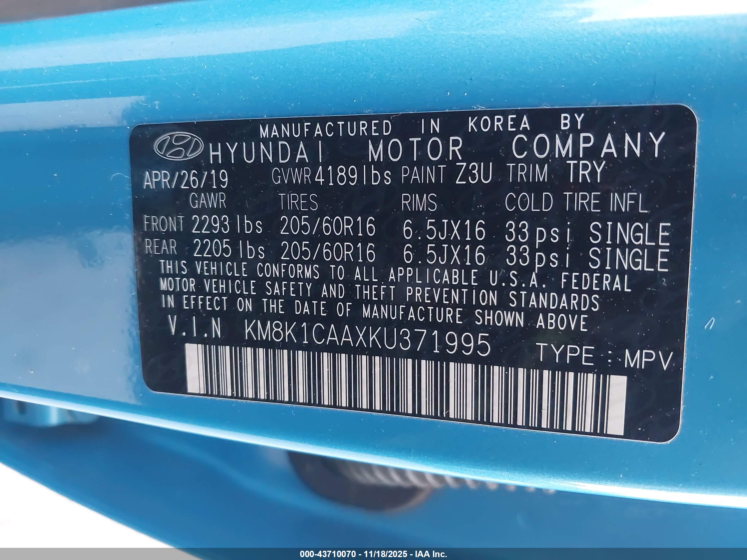 HYUNDAI KONA image 9