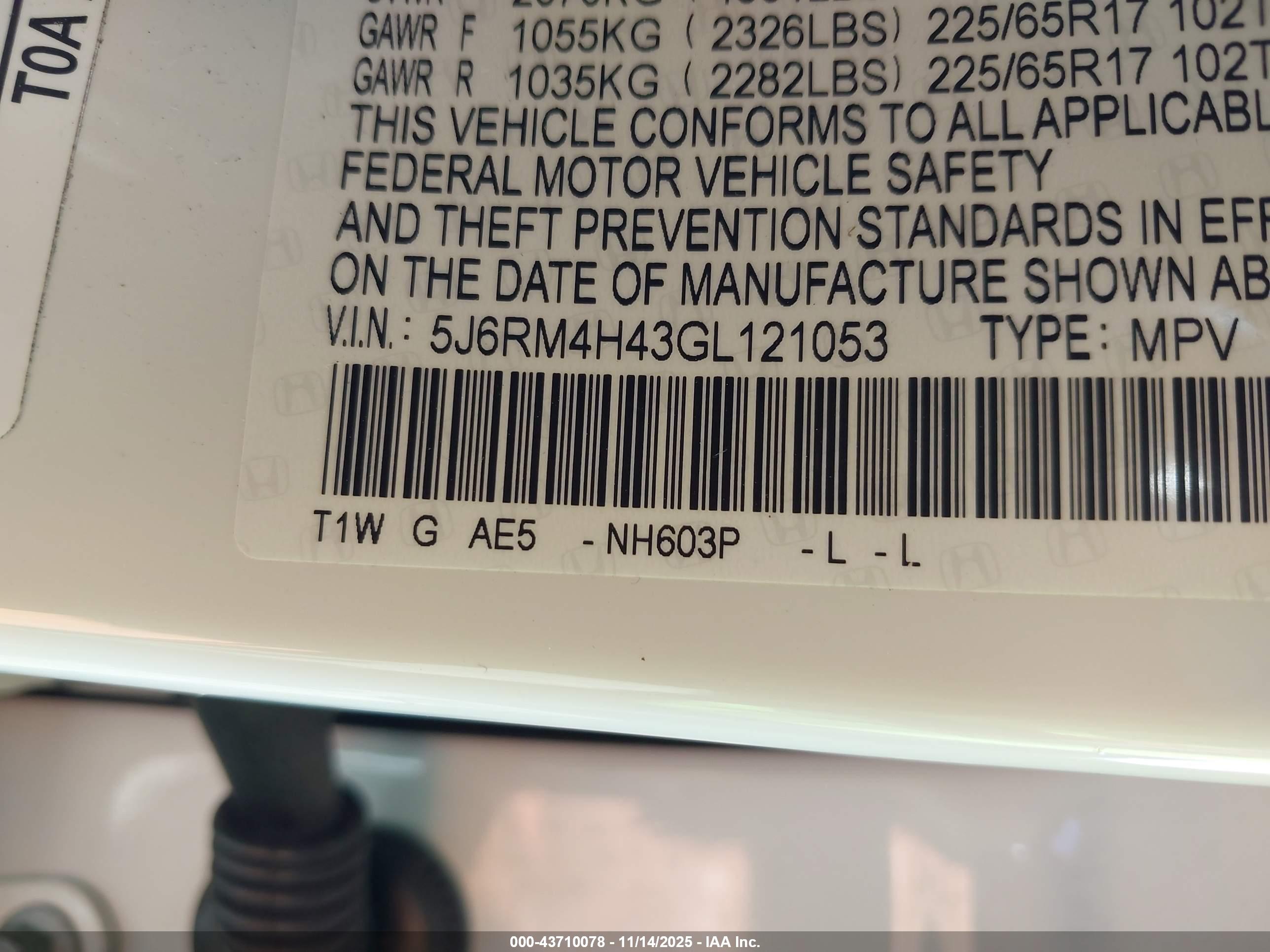 HONDA CR-V image 9