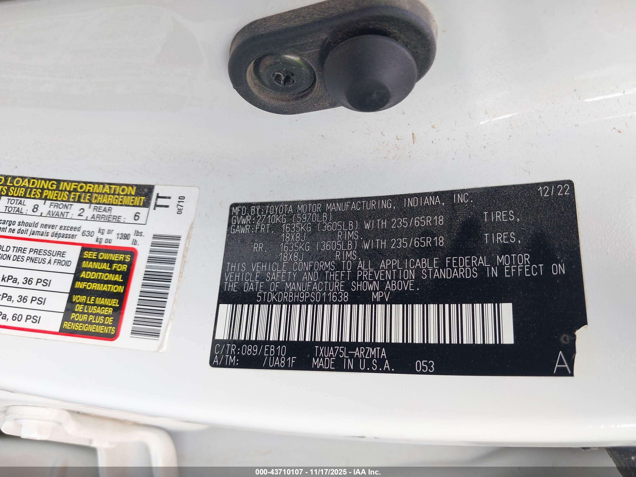 TOYOTA HIGHLANDER image 9