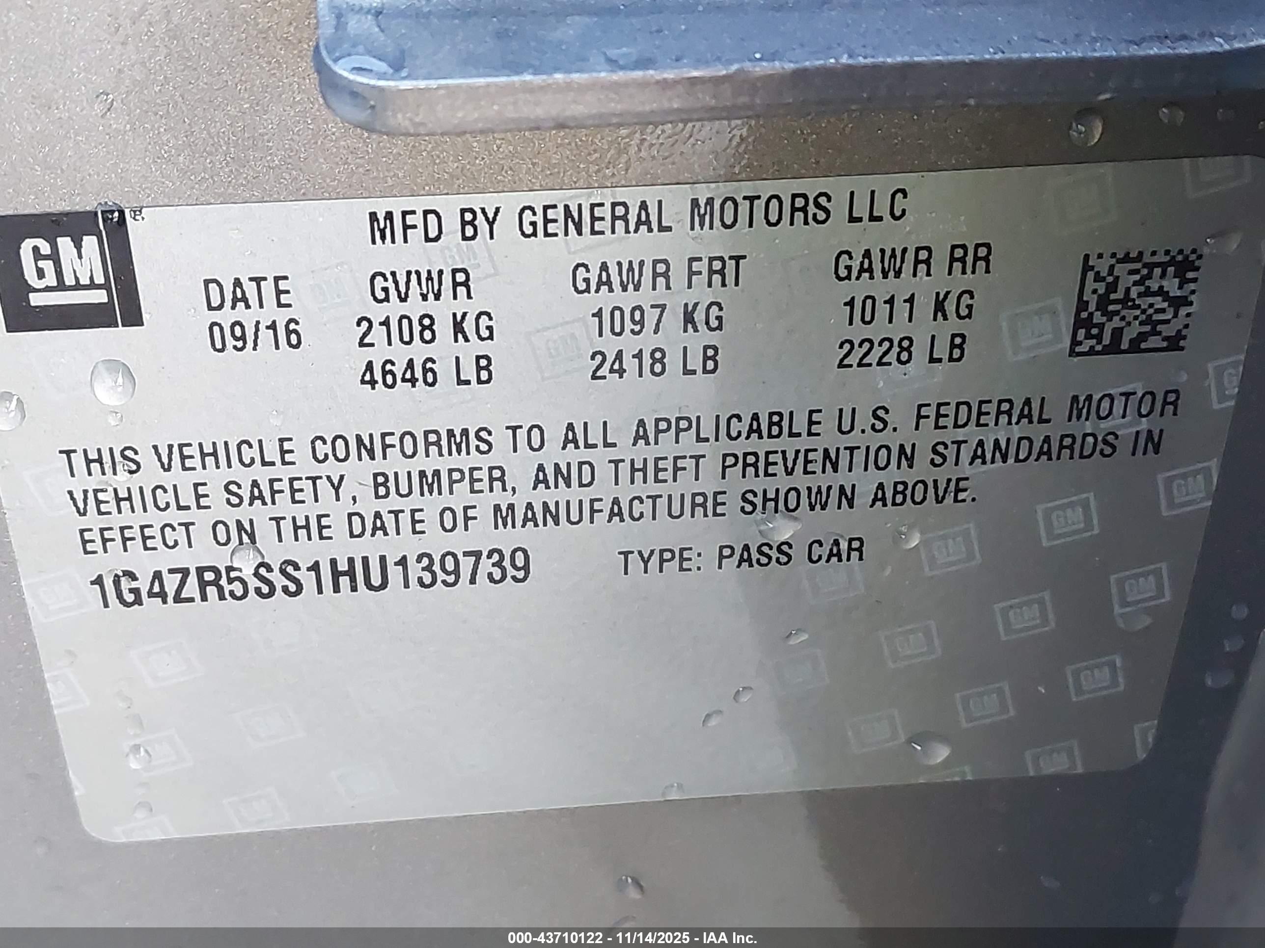 BUICK LACROSSE image 9