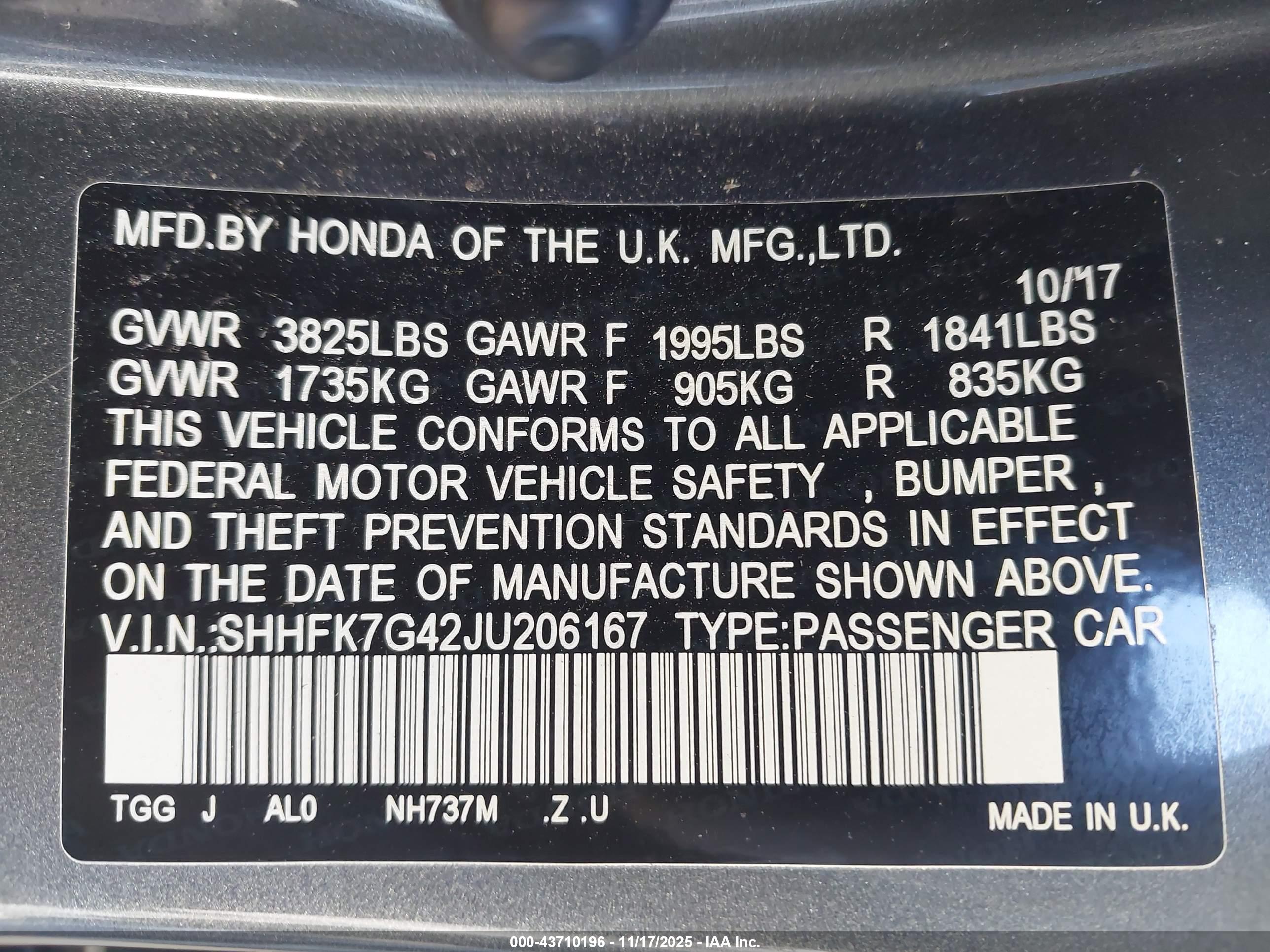 HONDA CIVIC image 9