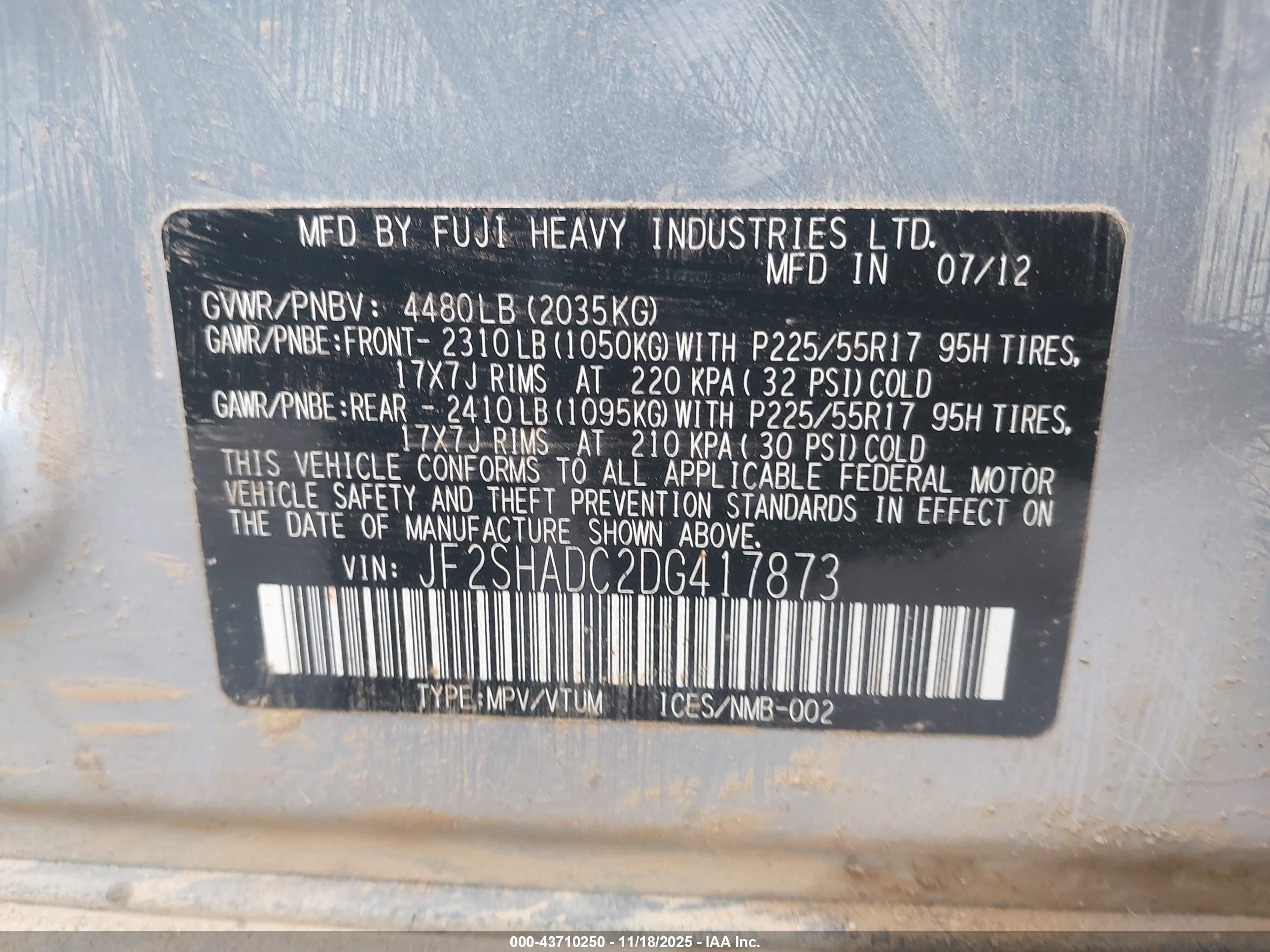 SUBARU FORESTER image 9