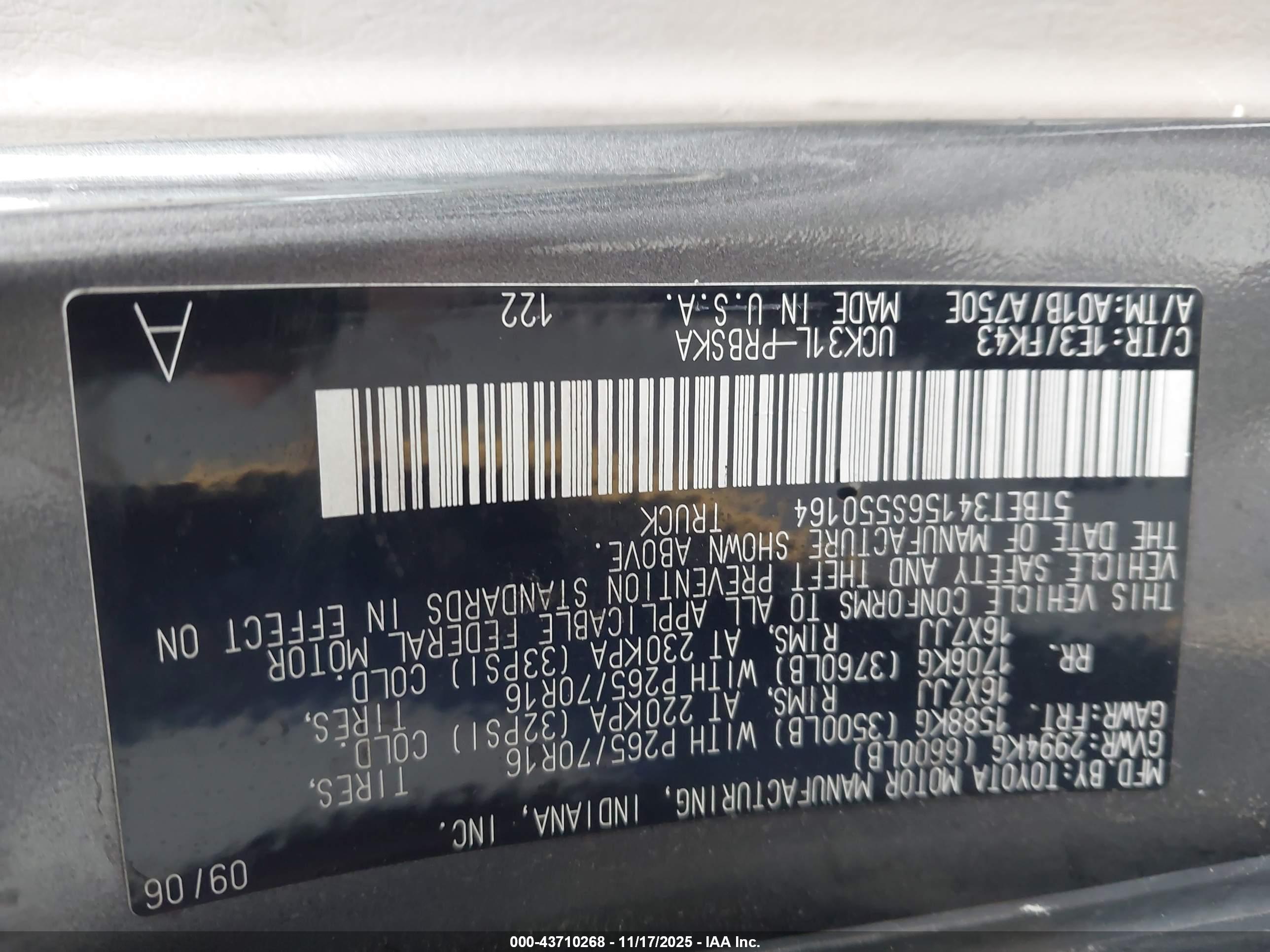 TOYOTA TUNDRA image 9