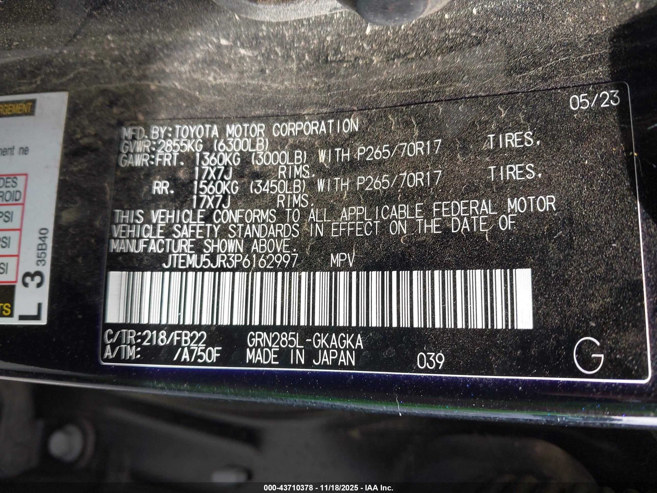 TOYOTA 4RUNNER image 9