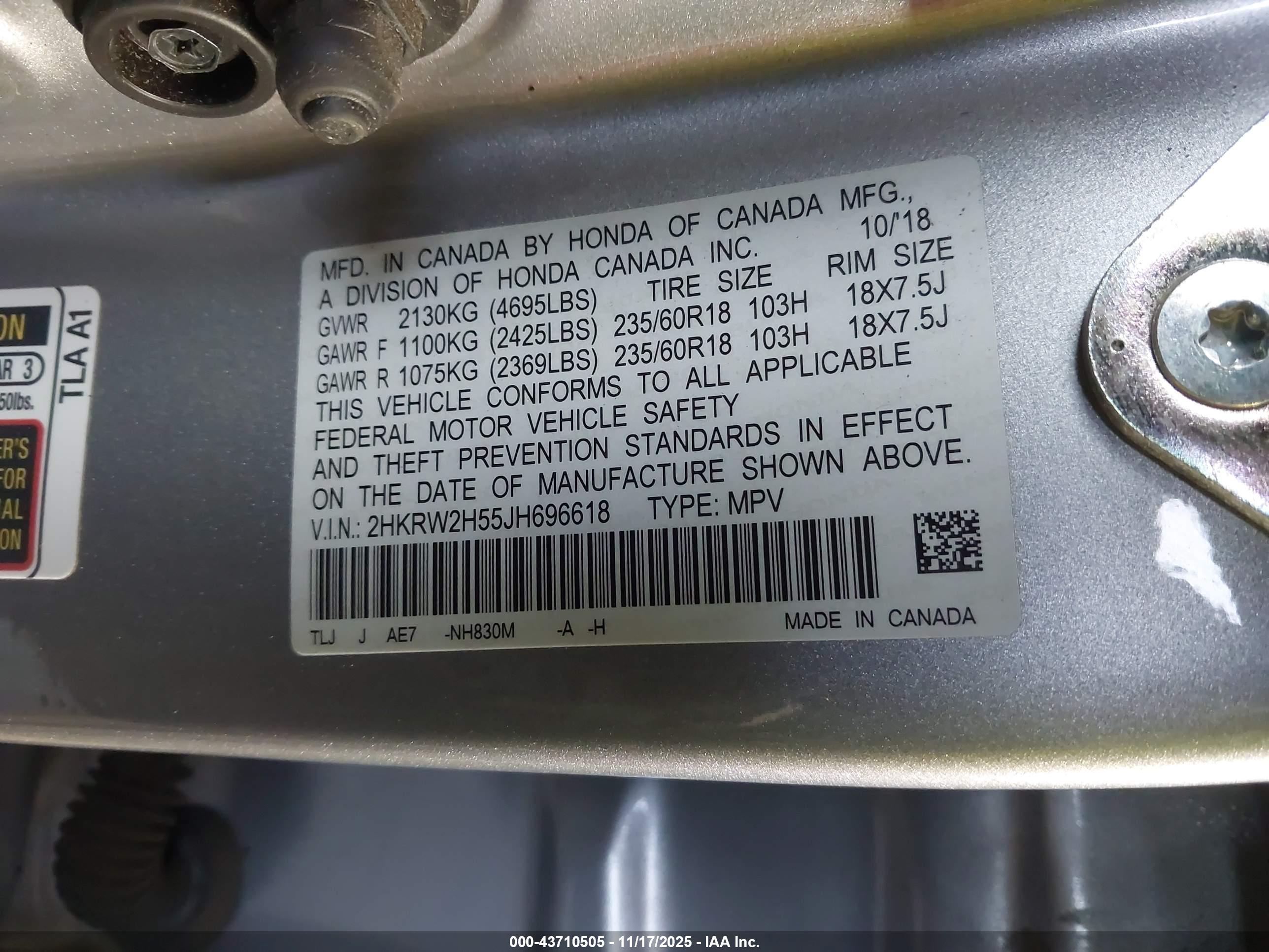 HONDA CR-V image 9