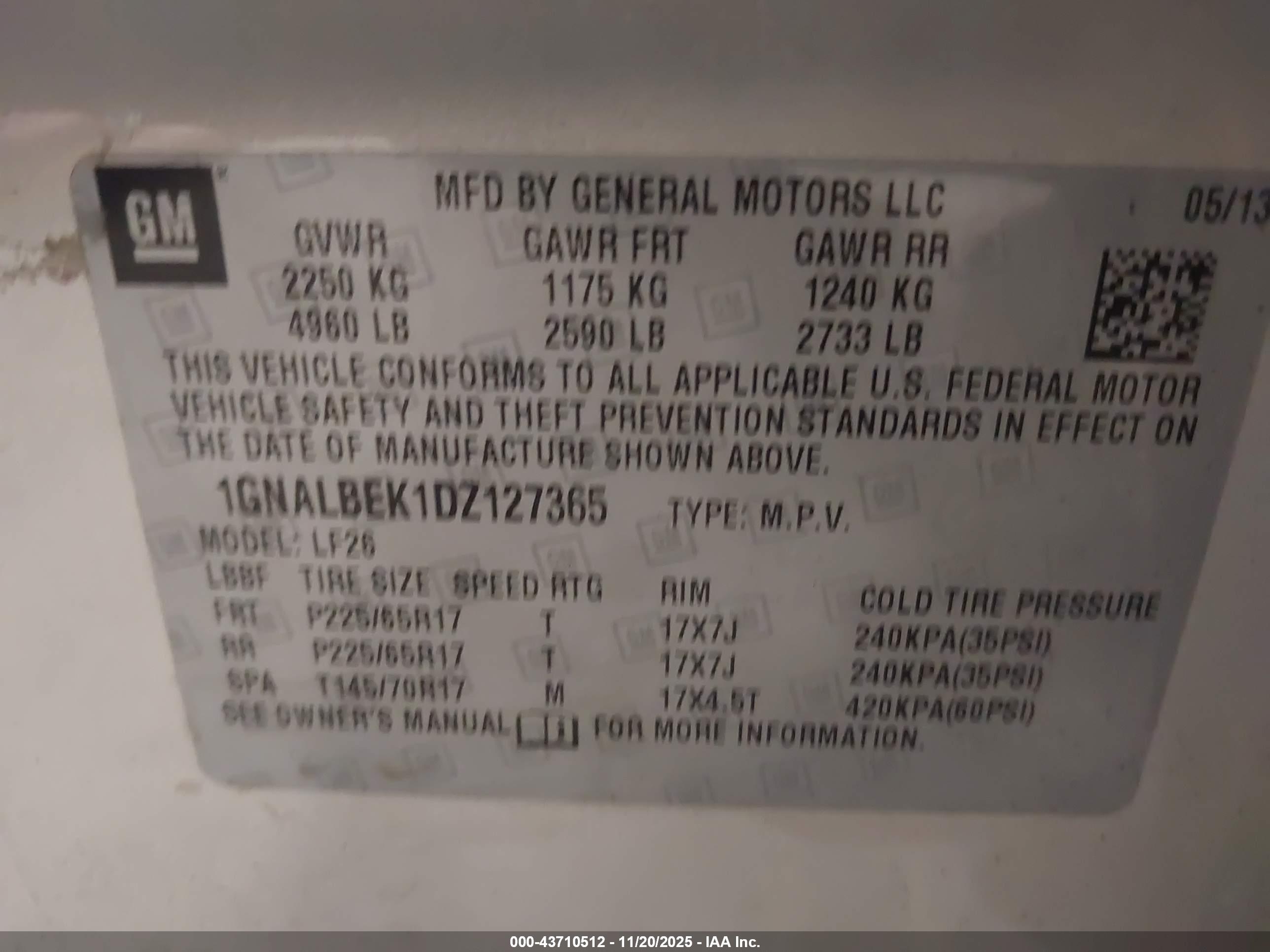 CHEVROLET EQUINOX image 9