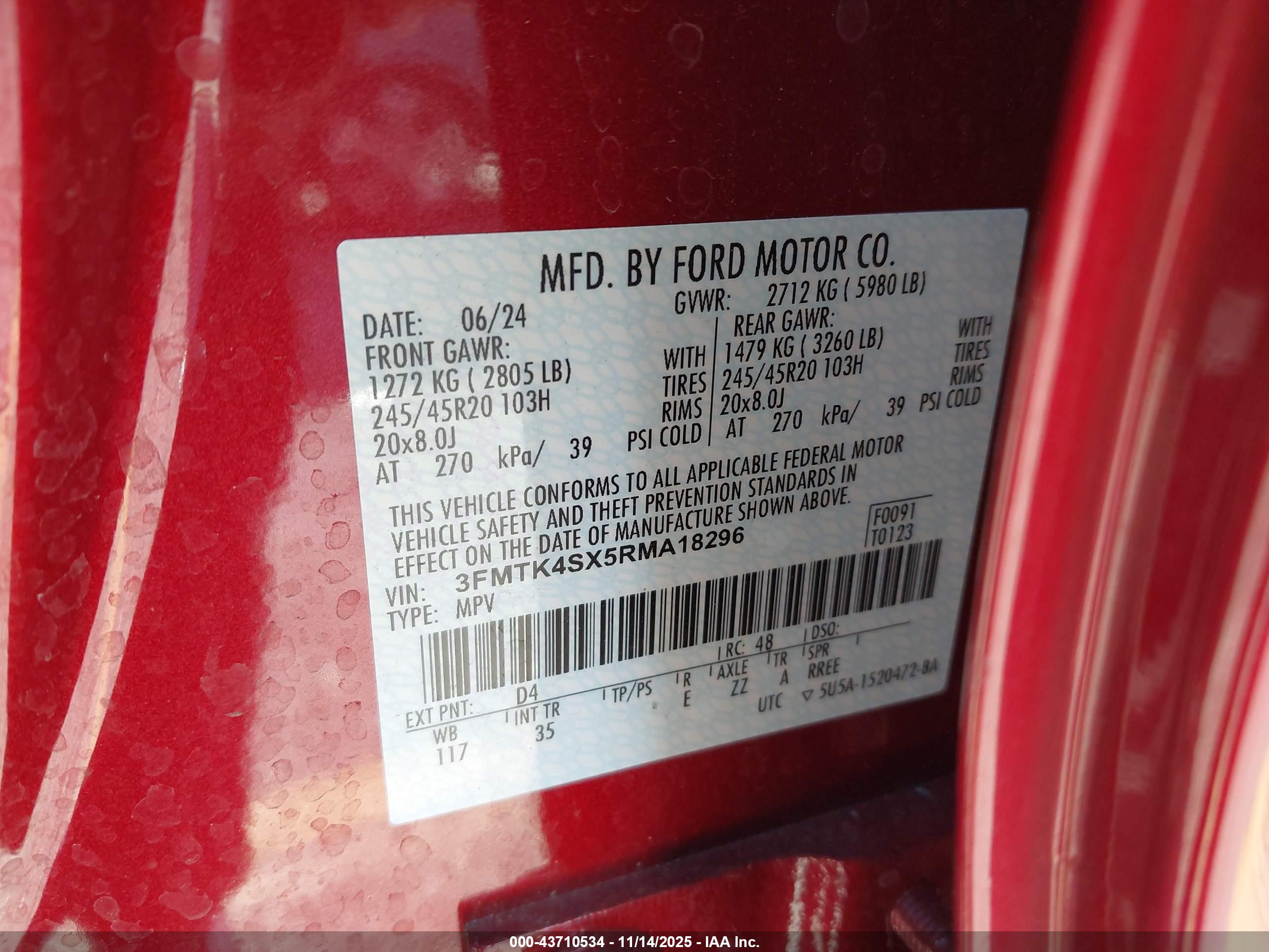 FORD MUSTANG image 9